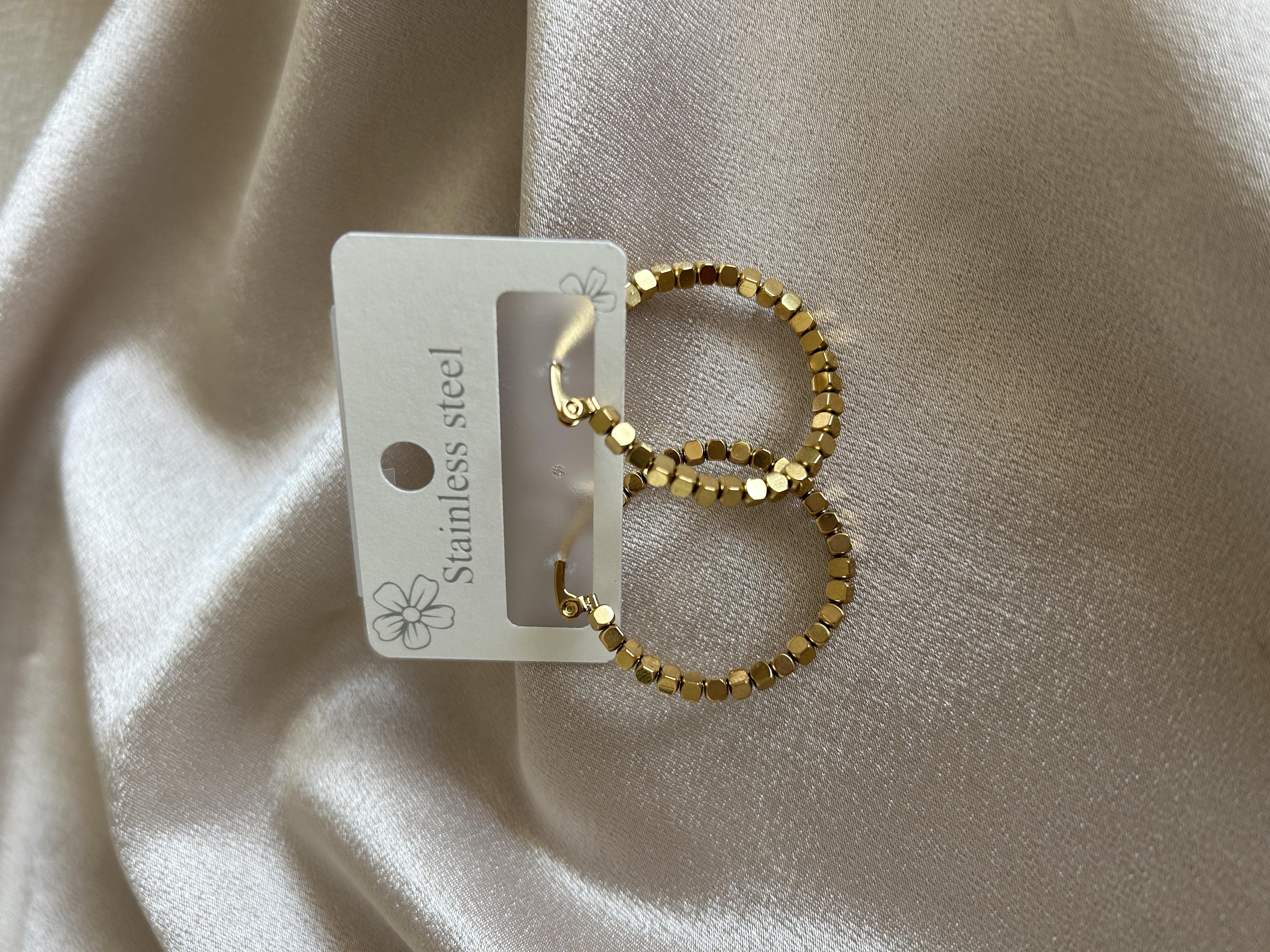 Küp model halka küpe 