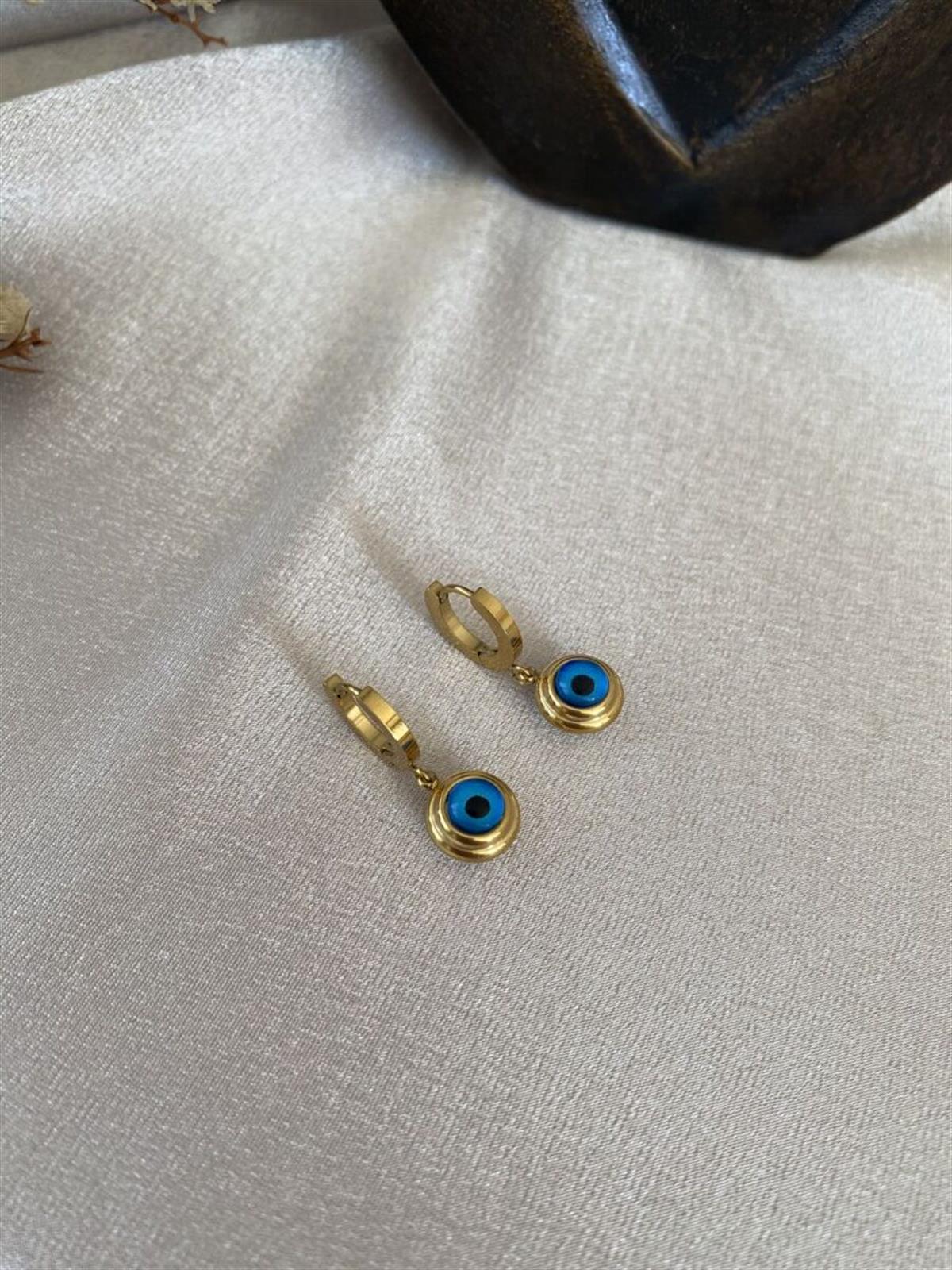 Nazar model halka küpe