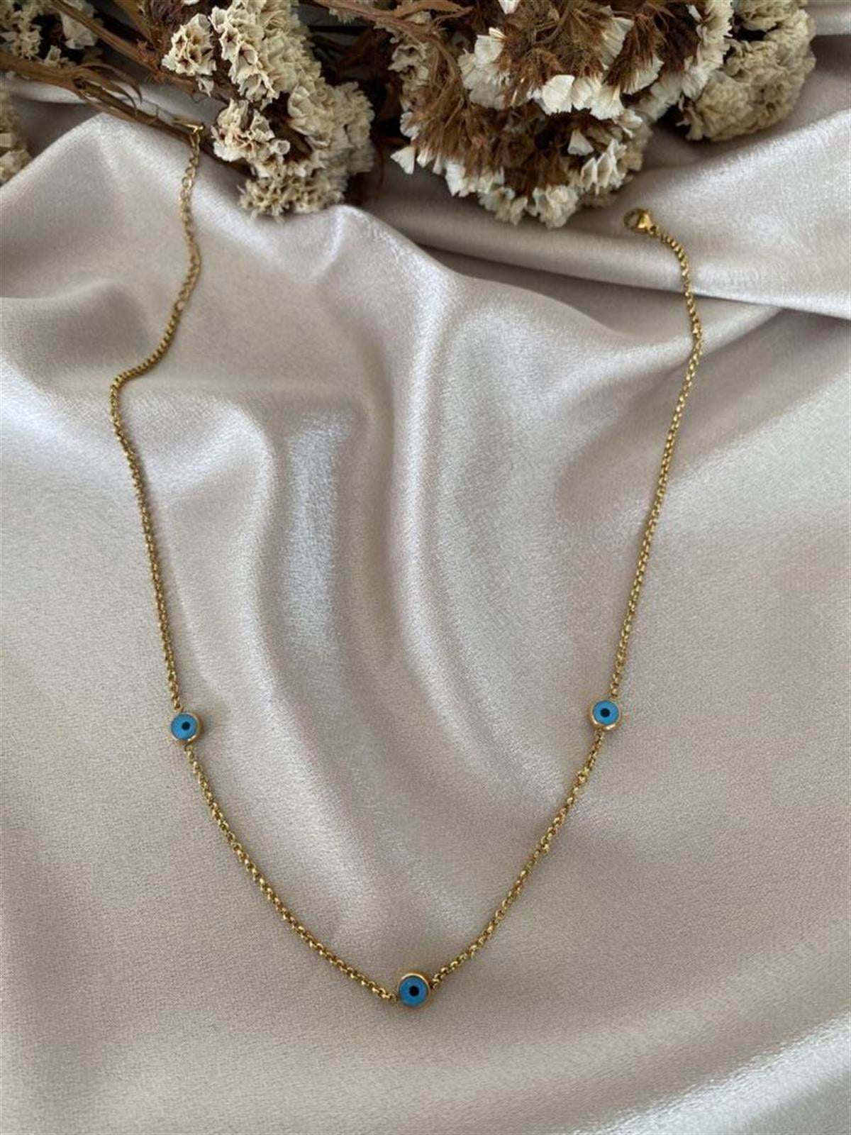 Nazar üç gözlü kolye