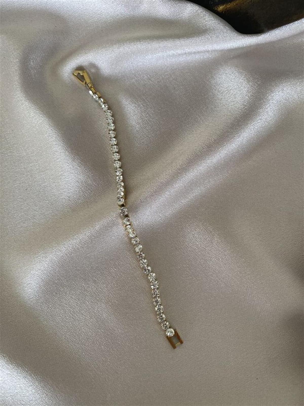 Su yolu choker bileklik Gold