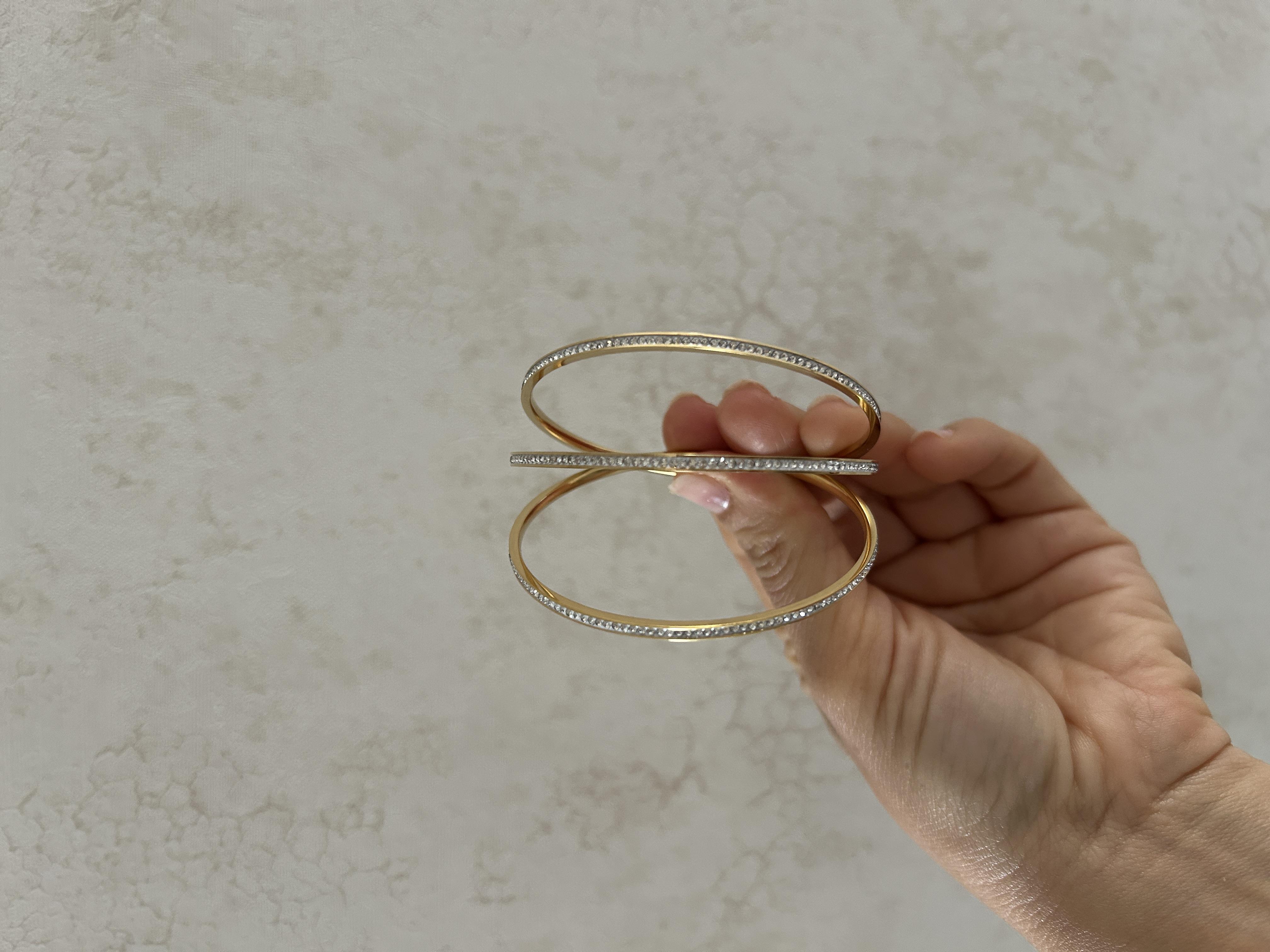 Taşlı Ajda bilezik bebe boy