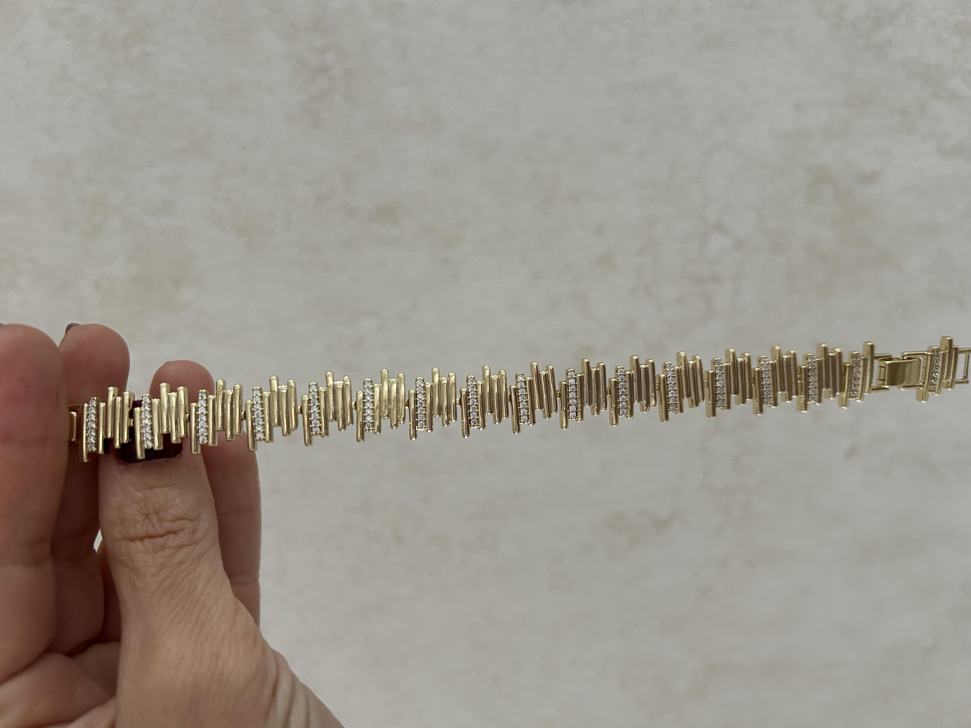 Taşlı çizik kuyumcu model künye 