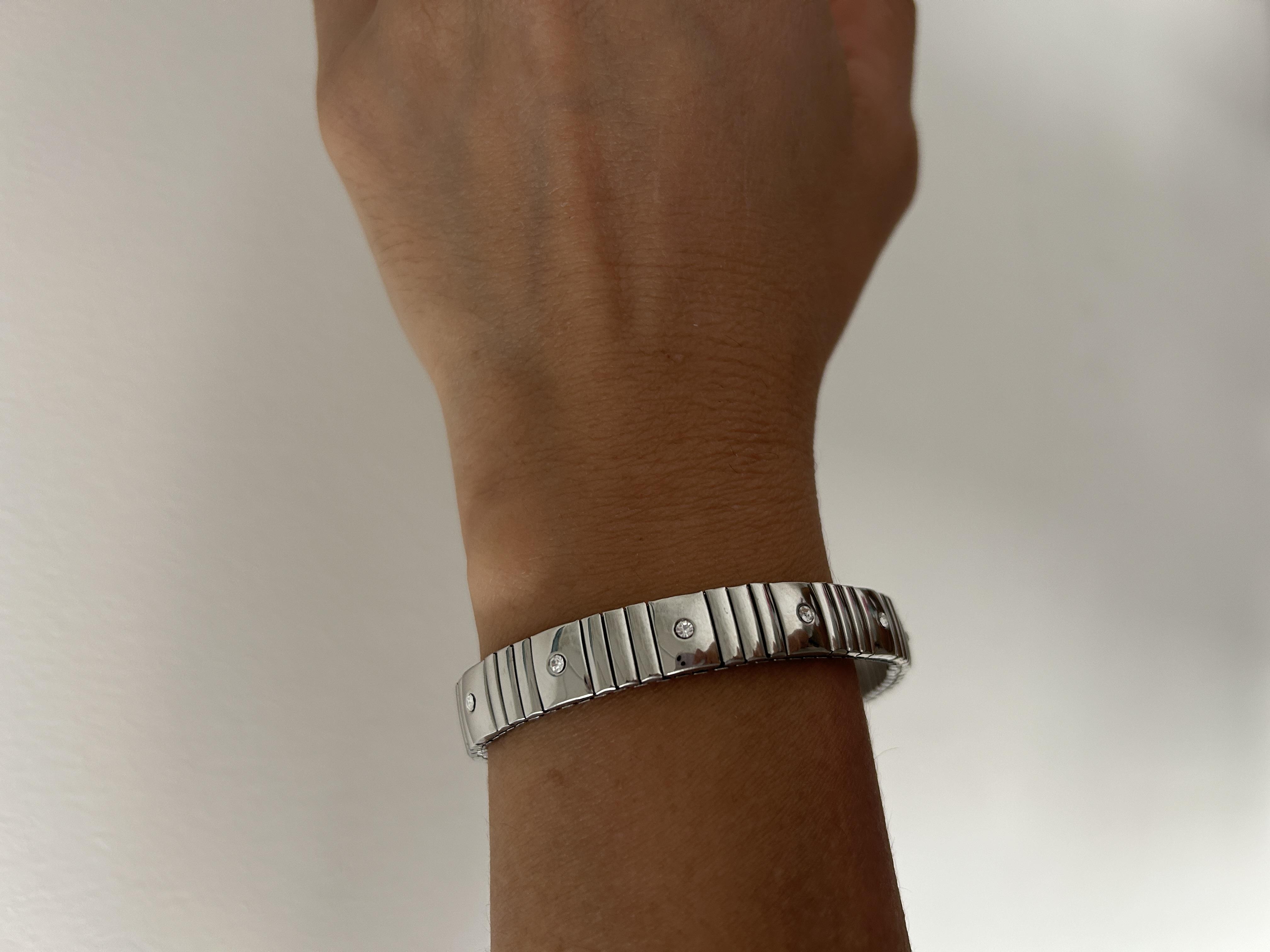 Taşlı model esnek bileklik 