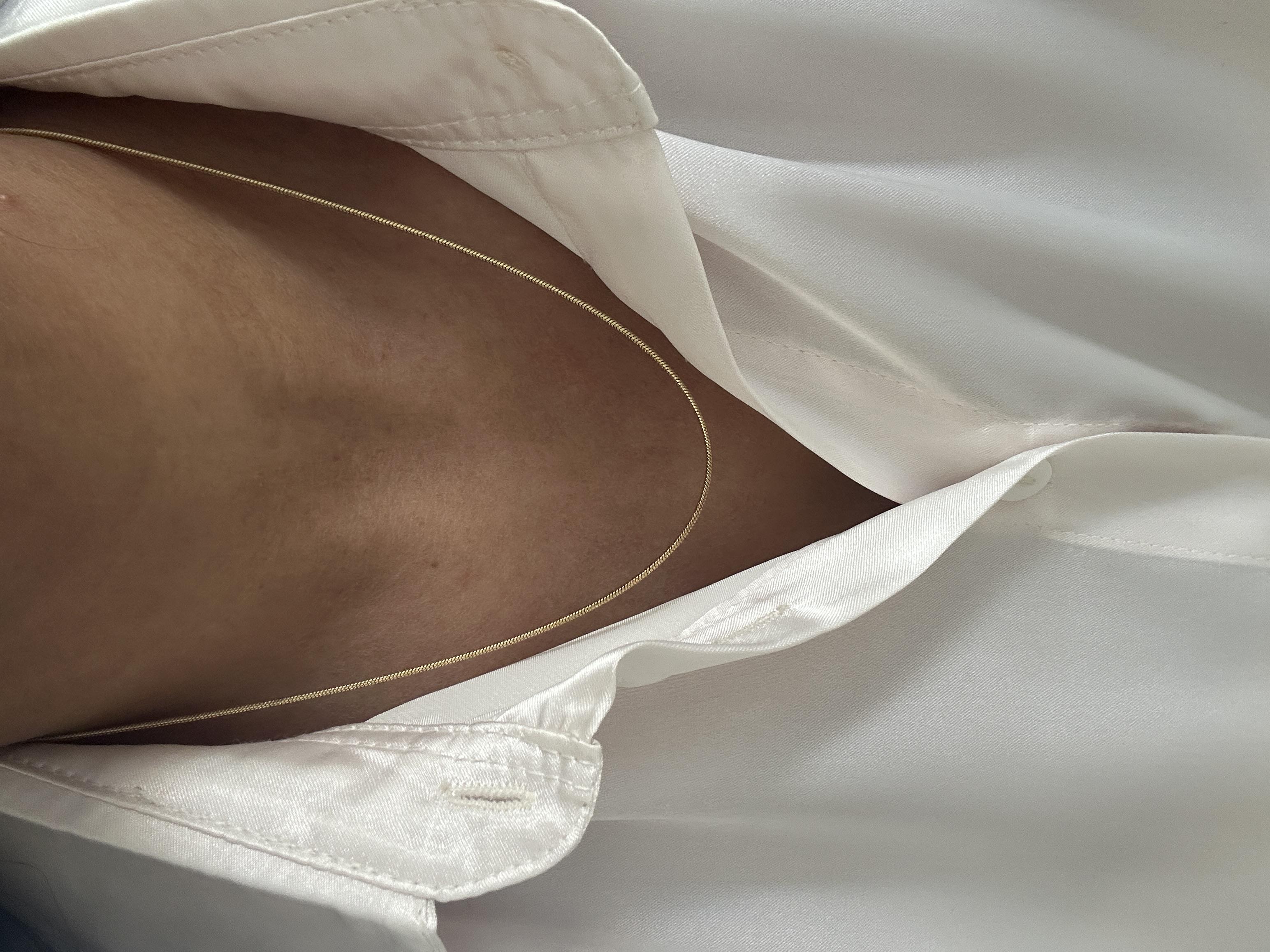 Tel zincir model kolye 45cm 