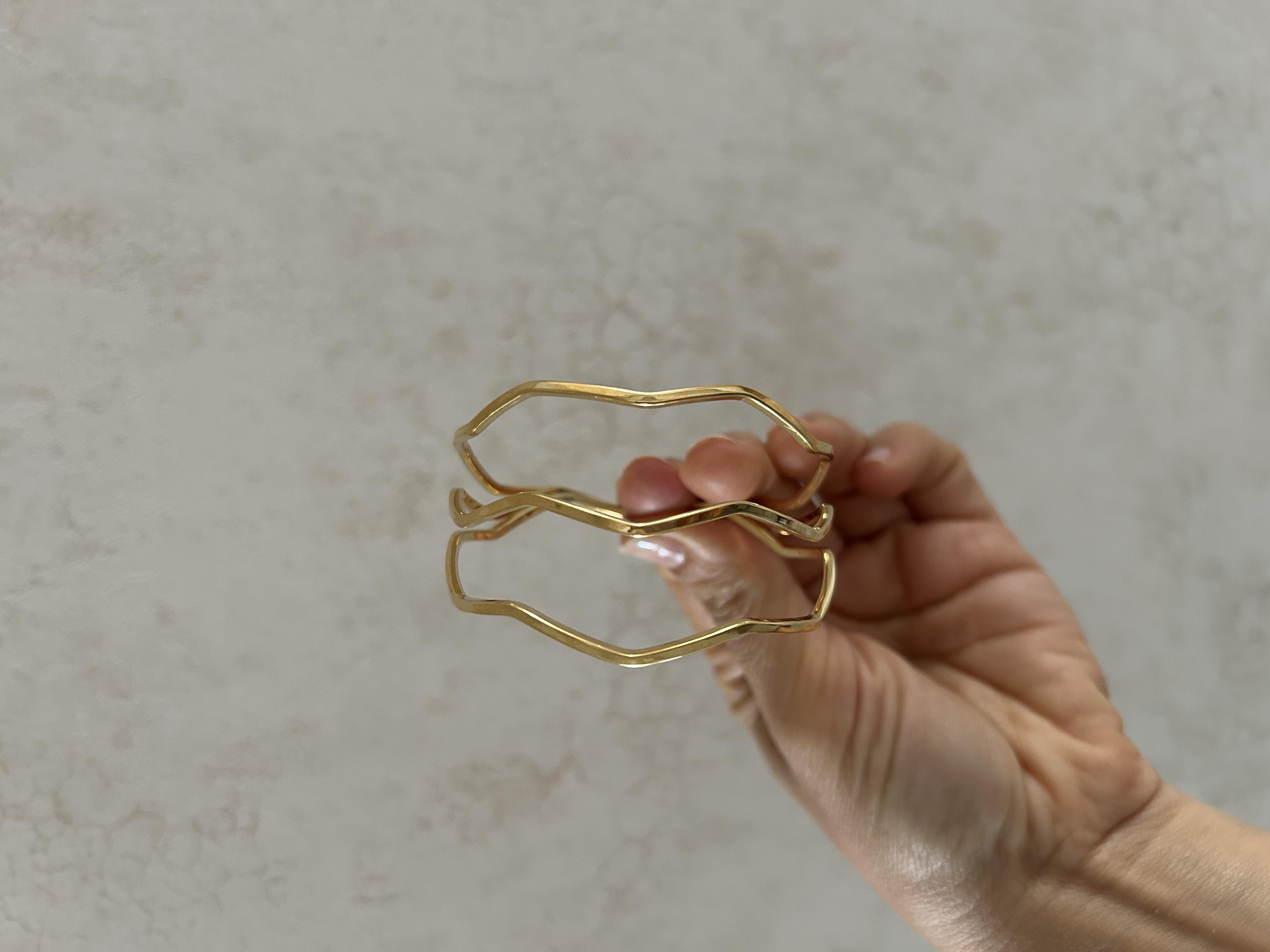 Zikzak ince Ajda bilezik bebe boy