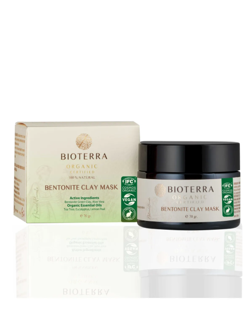 Bioterra Organik Bentonit Kil Maskesi 70 Ml