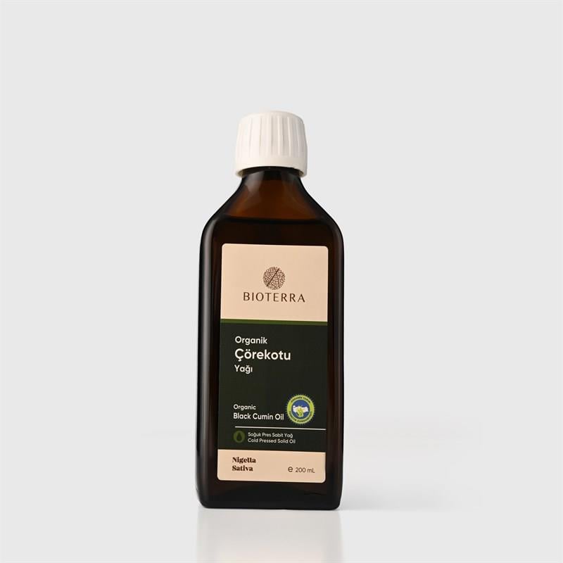 Bioterra Organik Çörekotu Yağı 200 Ml