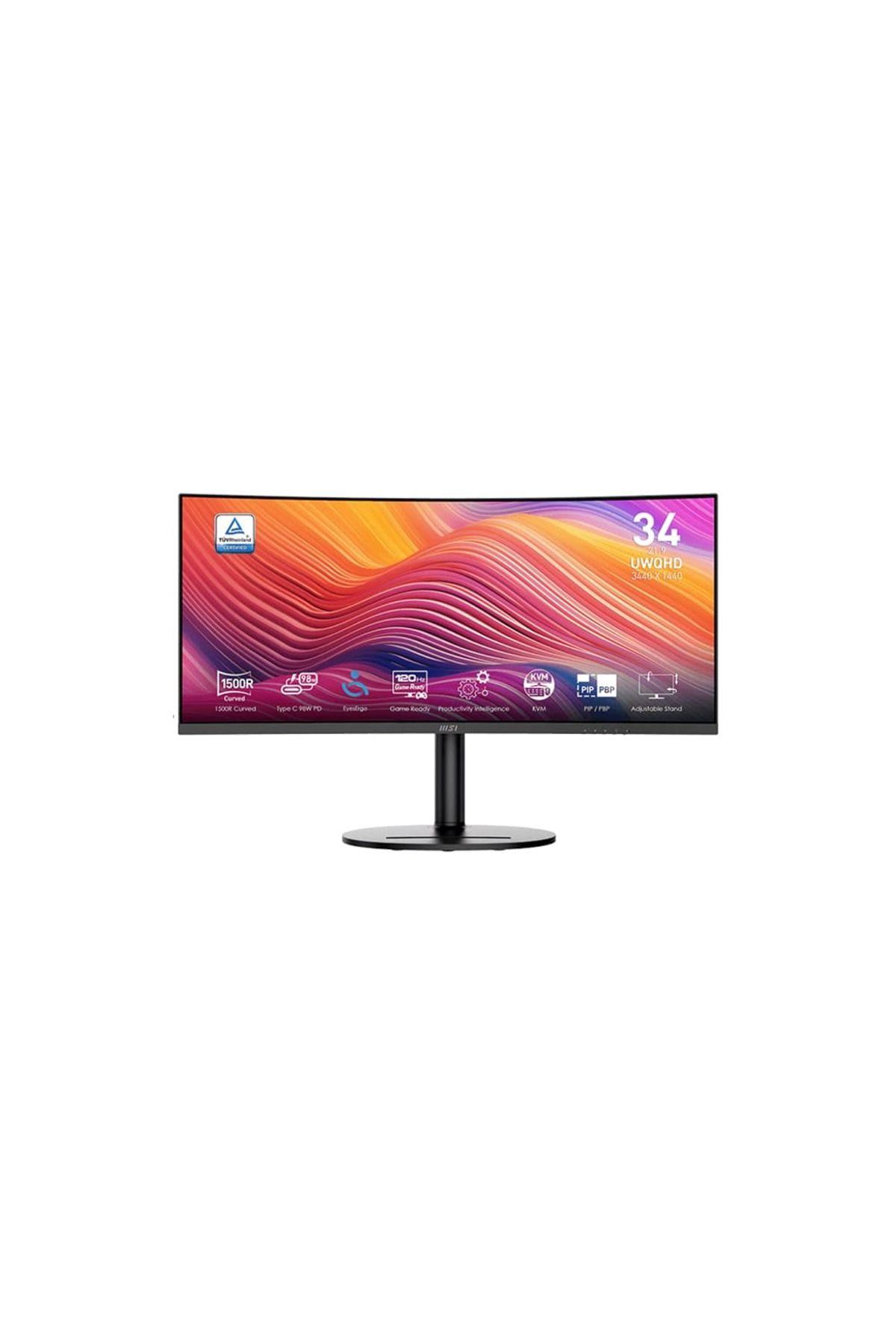 Modern MD342CQP 34 3440x1440 120Hz 1ms HDMI DP Type-C Adaptive Sync Monitör