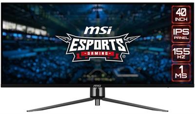 MSI MAG401QR 40'' 1 MS 155 Hz Adaptive Sync HDR 400 IPS Gaming Monitör