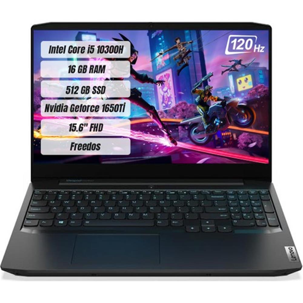 Lenovo Ideapad Gamıng 3 Intel Core I5 10300H 16GB 512GB SSD Gtx 1650Tİ ...