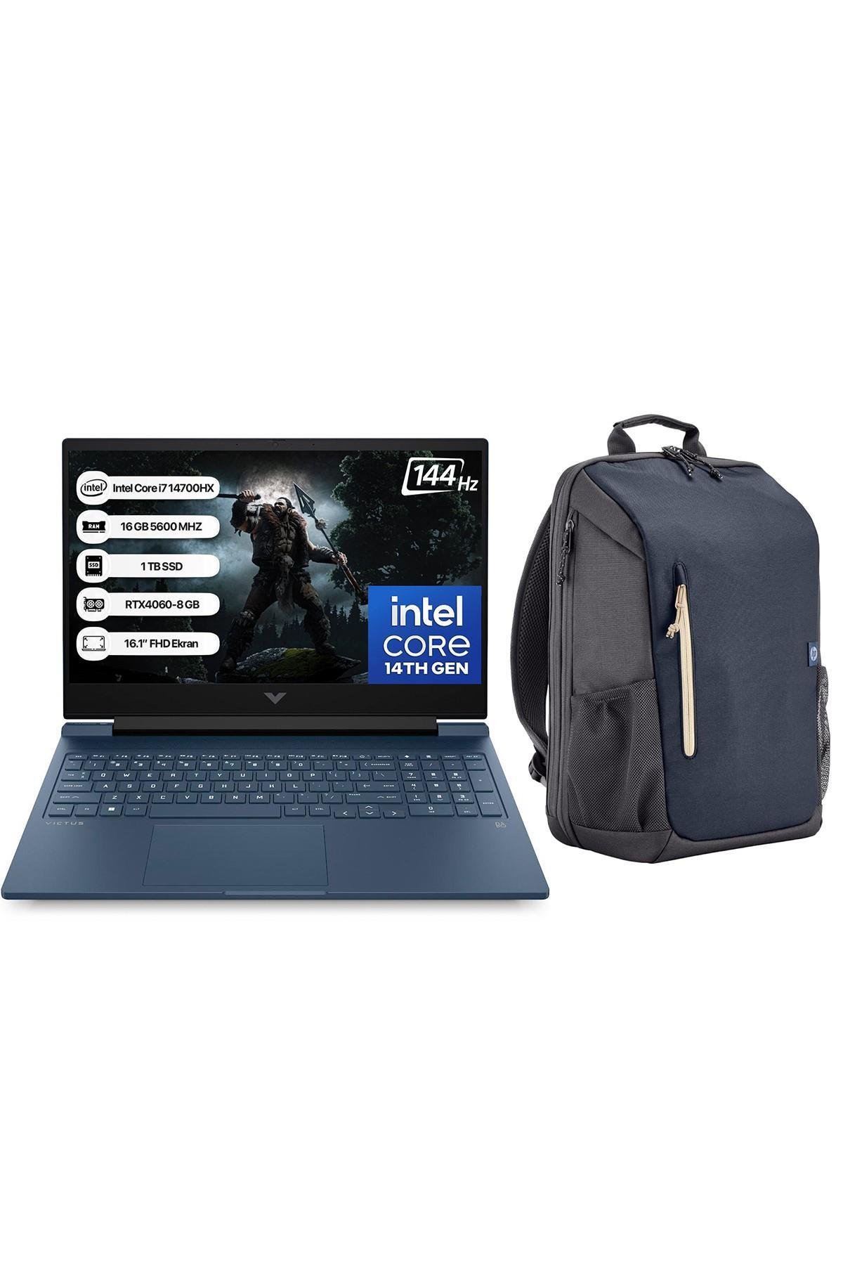 HP Victus 16-R1001NT i7 14700HX 16GB 1TB SSD RTX4060-8GB Dos 16.1