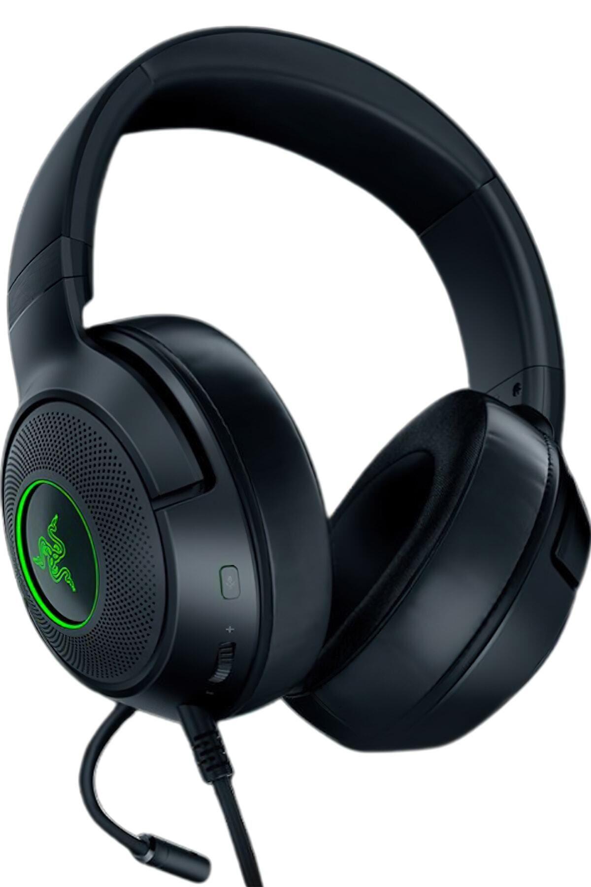 Razer Kraken V3 X Usb 7.1 Surround Kablolu Mikrofonlu Kulak Üstü Esports Gaming Oyuncu Kulaklığı RZ04-03750300-R3M1