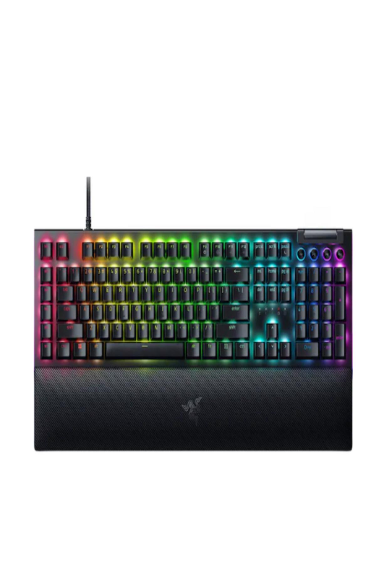 Razer Blackwidow V4 Green Switch Kablolu Gaming Klavye RZ03-04691200-R3L1