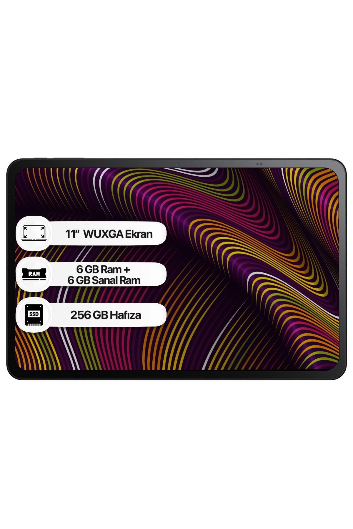 TCL TAB 11 GEN2 6 GB (+6 GB Sanal Ram) 256 GB WUXGA 11