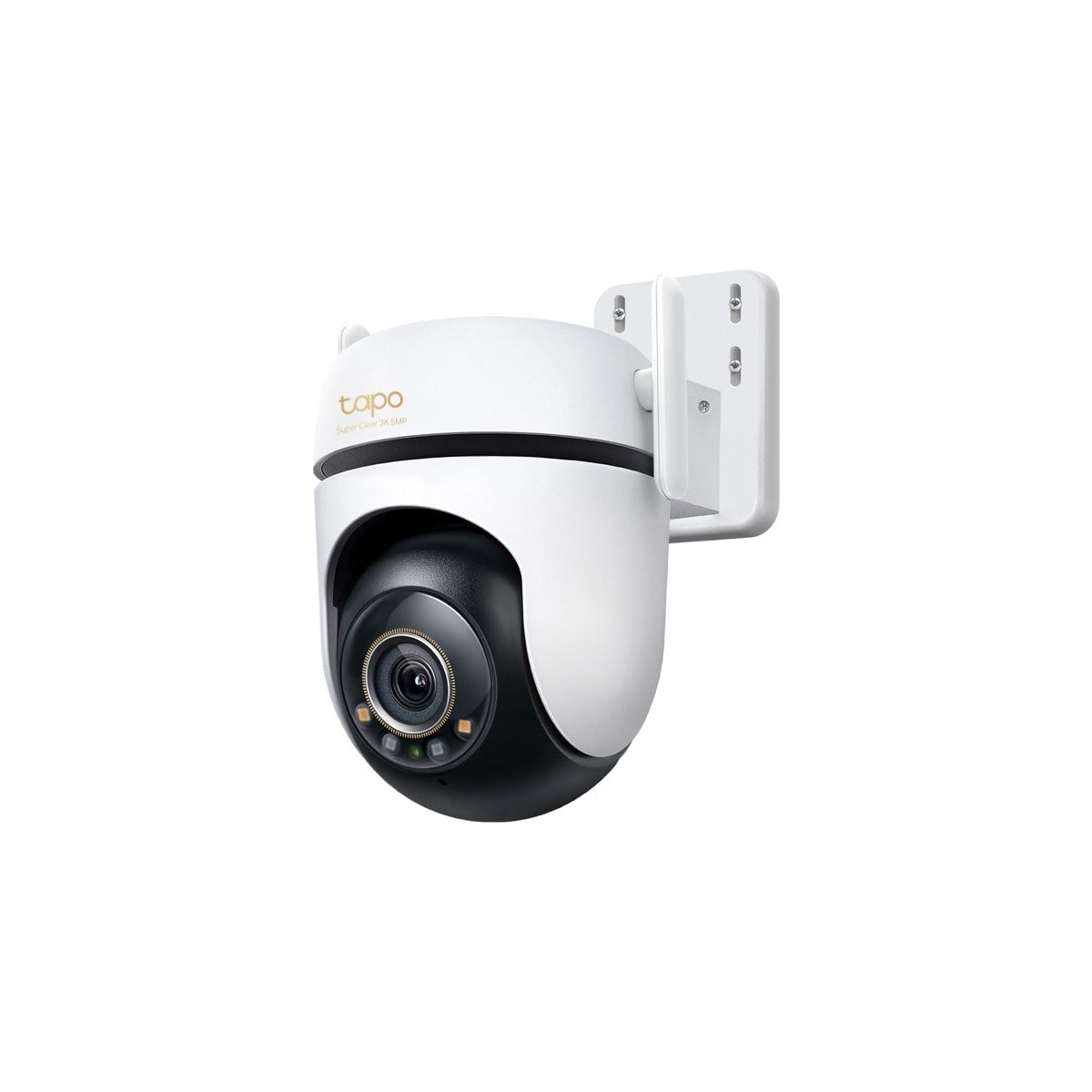 TP-LİNK Tapo C530WS | Dış Mekan Wi-Fi Güvenlik Kamerası | 3K 5MP Canlı Görüntü | Starlight Renkli Gece Görüşü | 360° Pan/Tilt | AI Kişi/Evcil Hayvan/Araç Algılama | IP66 Su & Toz Geçirmez