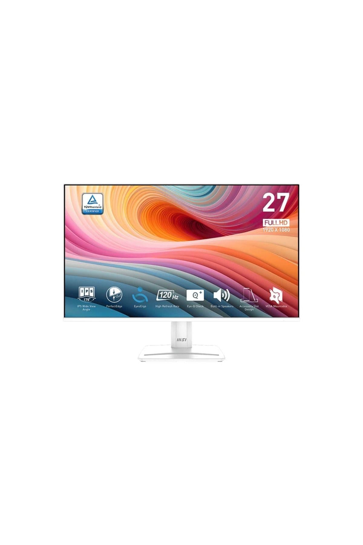 PRO MP275W E2 27 1920x1080 120Hz 1ms HDMI VGA Adaptive Sync Beyaz IPS Monitör