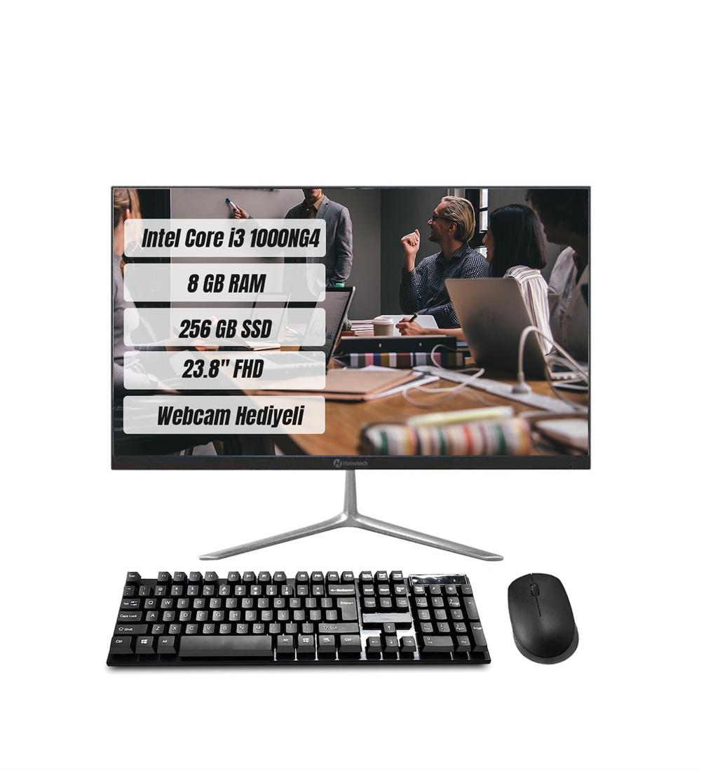 Hometech AIO 3250 Intel Core i3 1000NG4 8 GB 256 GB Freedos 23.8