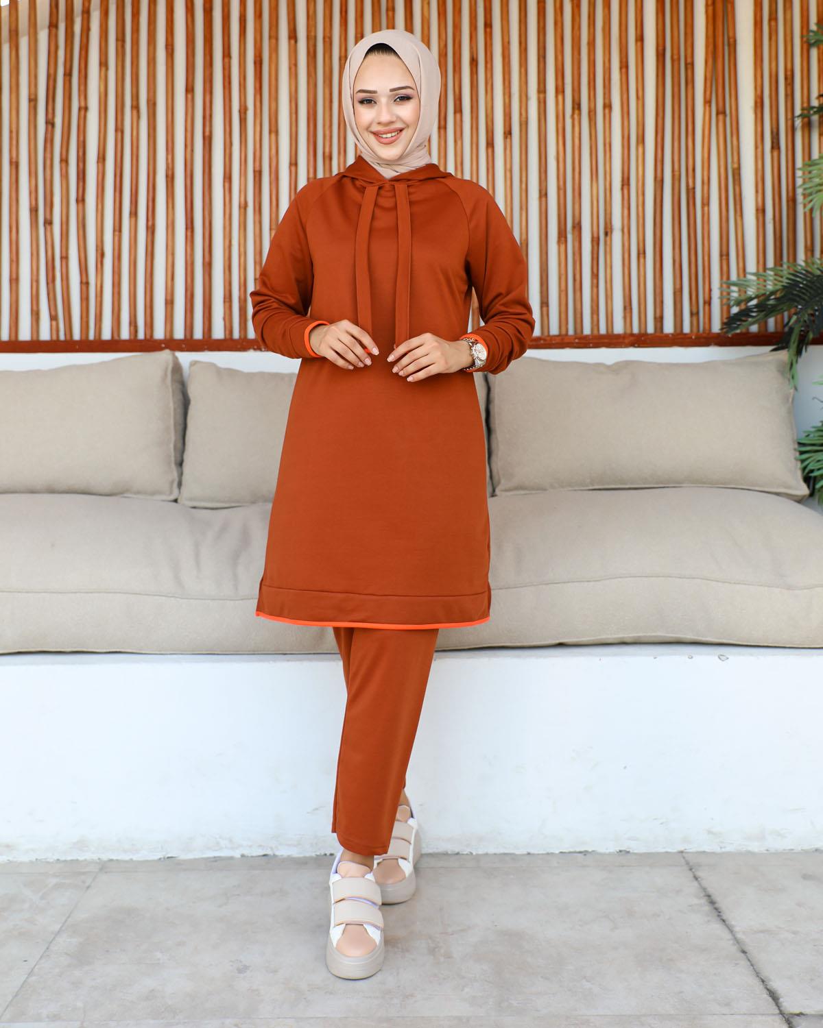 Tesettür Eşofman Takımı Modelleri - Tesettür Kombin - Affanmoda.com