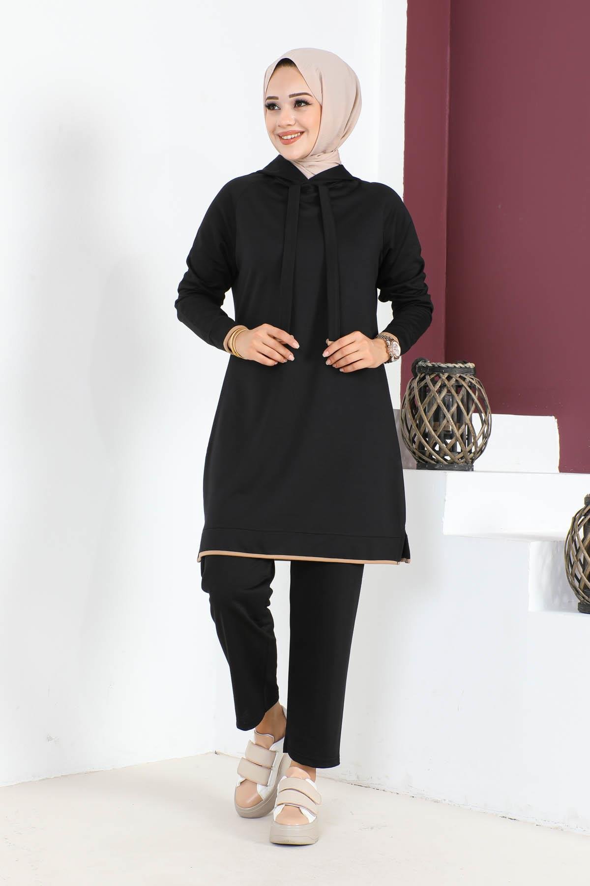 Tesettür Eşofman Takımı Modelleri - Tesettür Kombin - Affanmoda.com