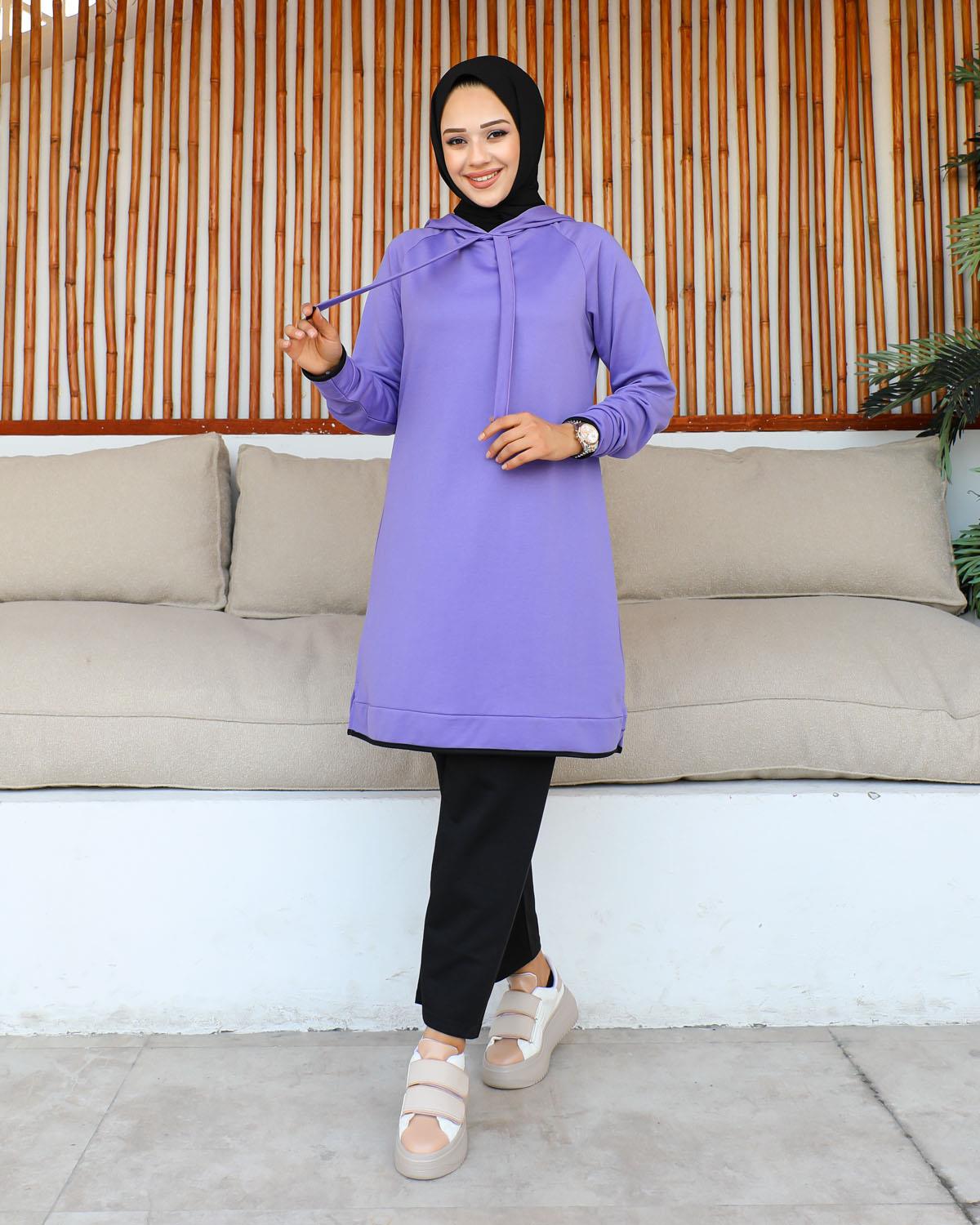 Tesettür Eşofman Takımı Modelleri - Tesettür Kombin - Affanmoda.com