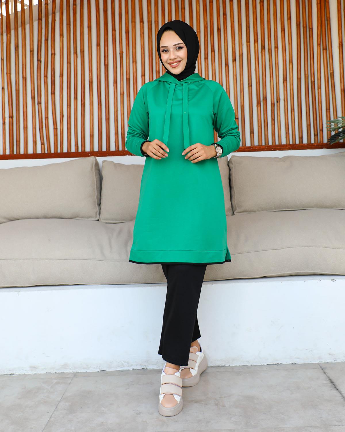 Tesettür Eşofman Takımı Modelleri - Tesettür Kombin - Affanmoda.com