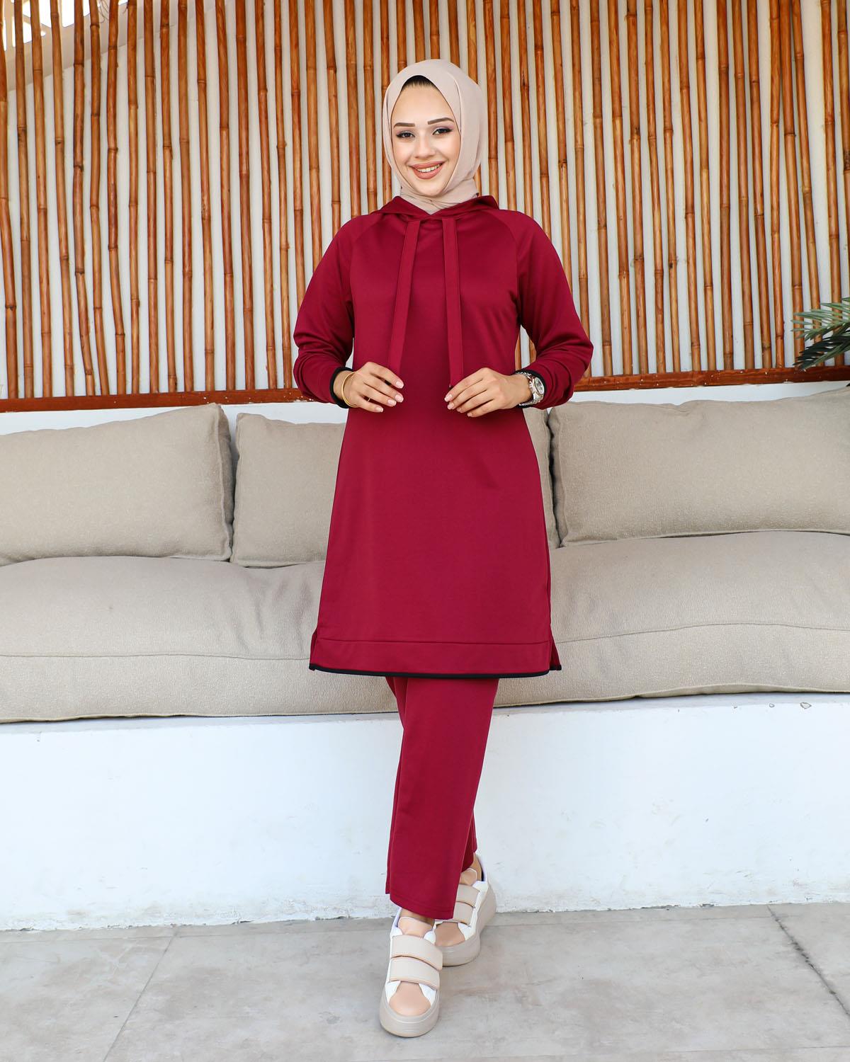 Tesettür Eşofman Takımı Modelleri - Tesettür Kombin - Affanmoda.com