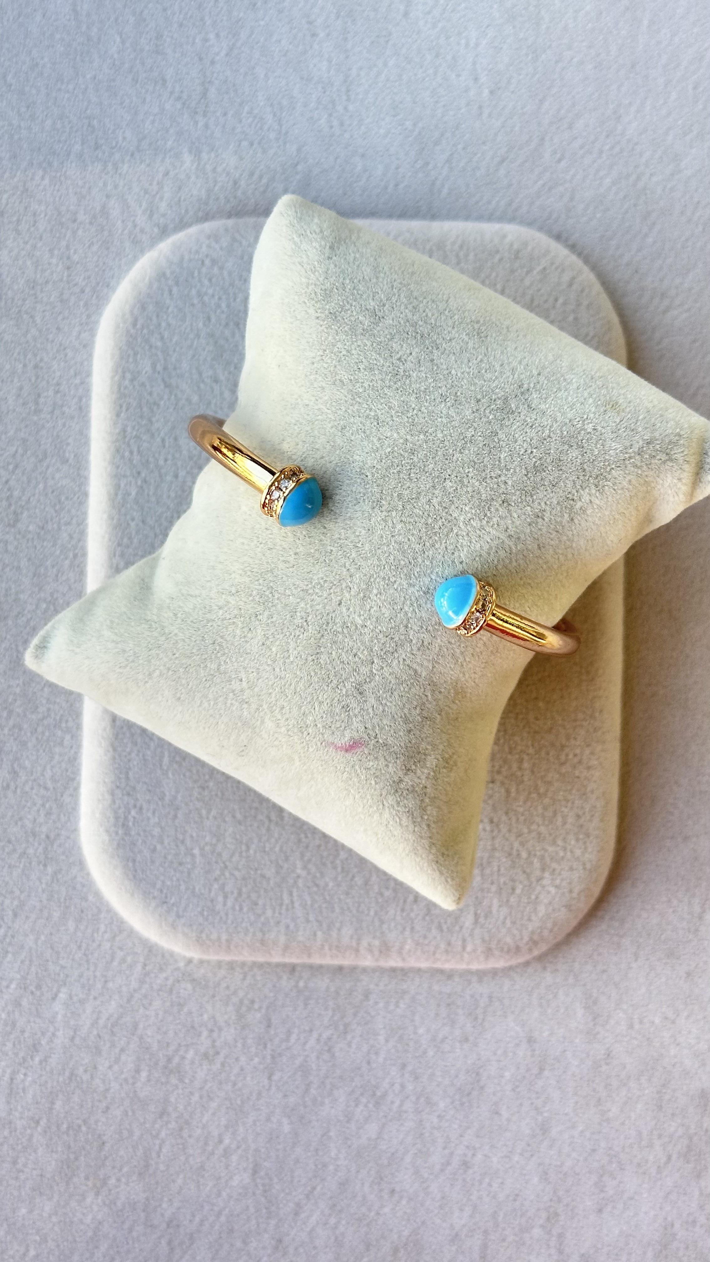 Mavi Topçuklu Kelepçe