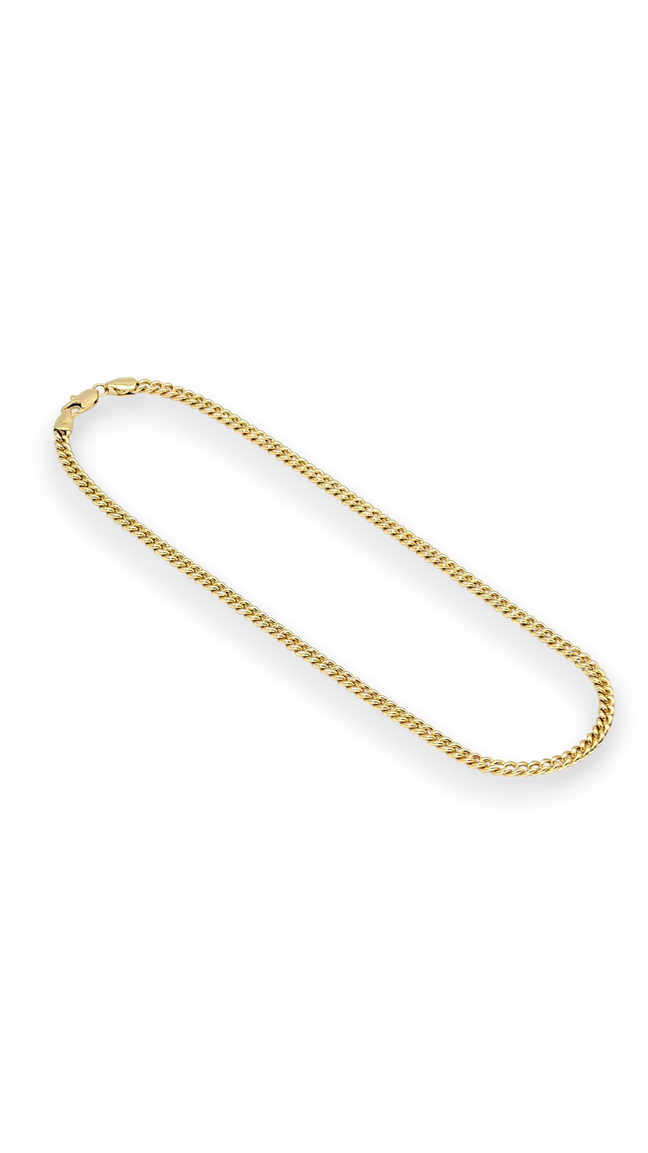 Sık Zincir Kolye14K Gold 45cm