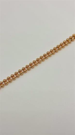 Çift Sıra Topçuklu Bileklik