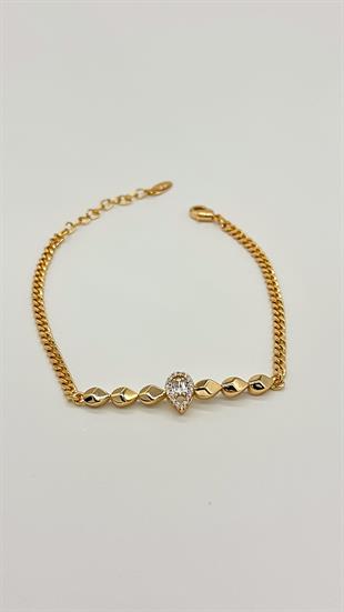 damla taş detaylı bileklik