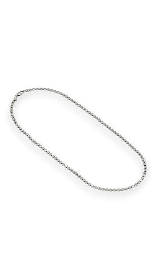 Ezme Pul Silver Kolye 50 cm
