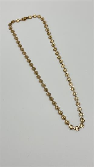 Lazer Desen Halka Kolye