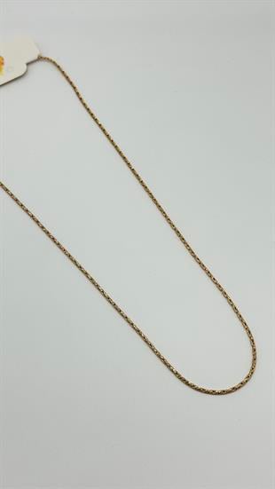 Mat Görünümlü Uzun Kolye