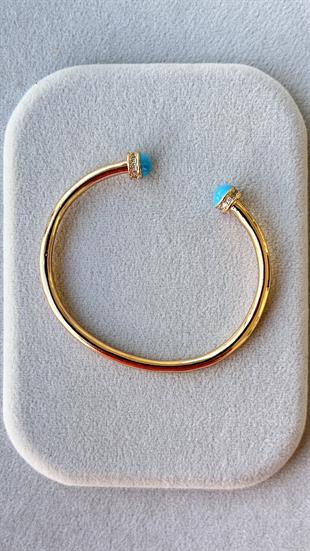 Mavi Topçuklu Kelepçe