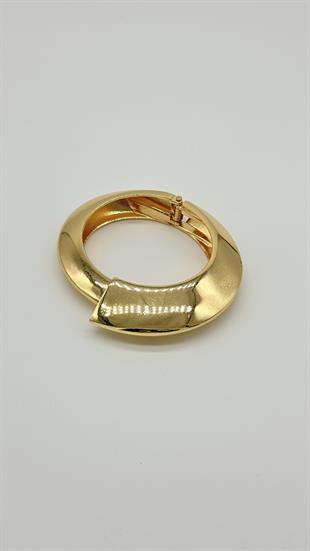 Silindir Tasarım Gold Kelepçe