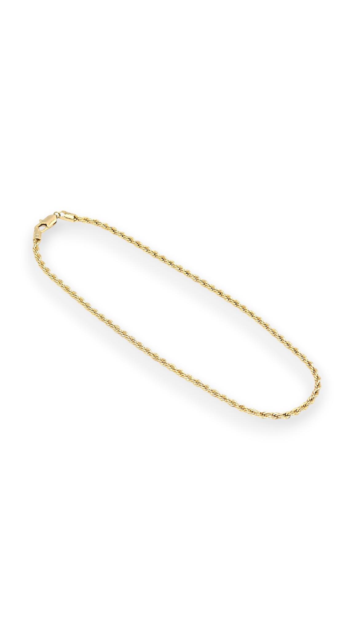  Burgu 14K Gold Kolye 45 cm
