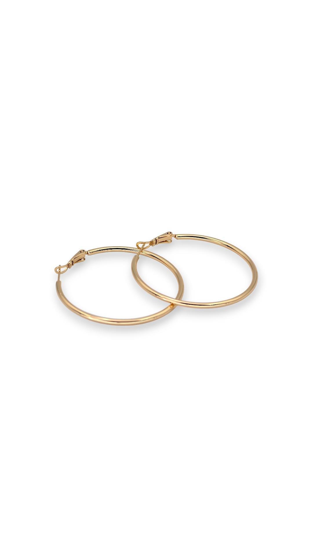  Halka Küpe Gold 3cm