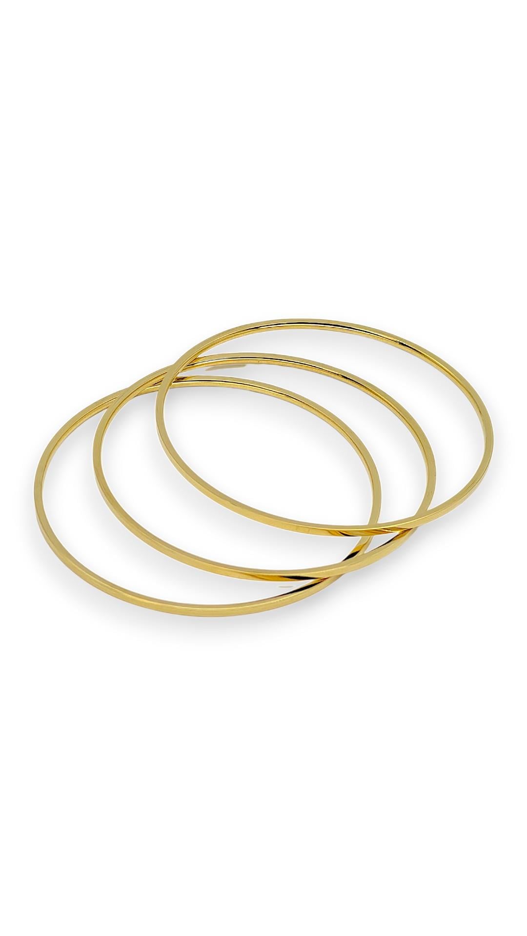 Ajda  Üçlü Bilezik 65mm