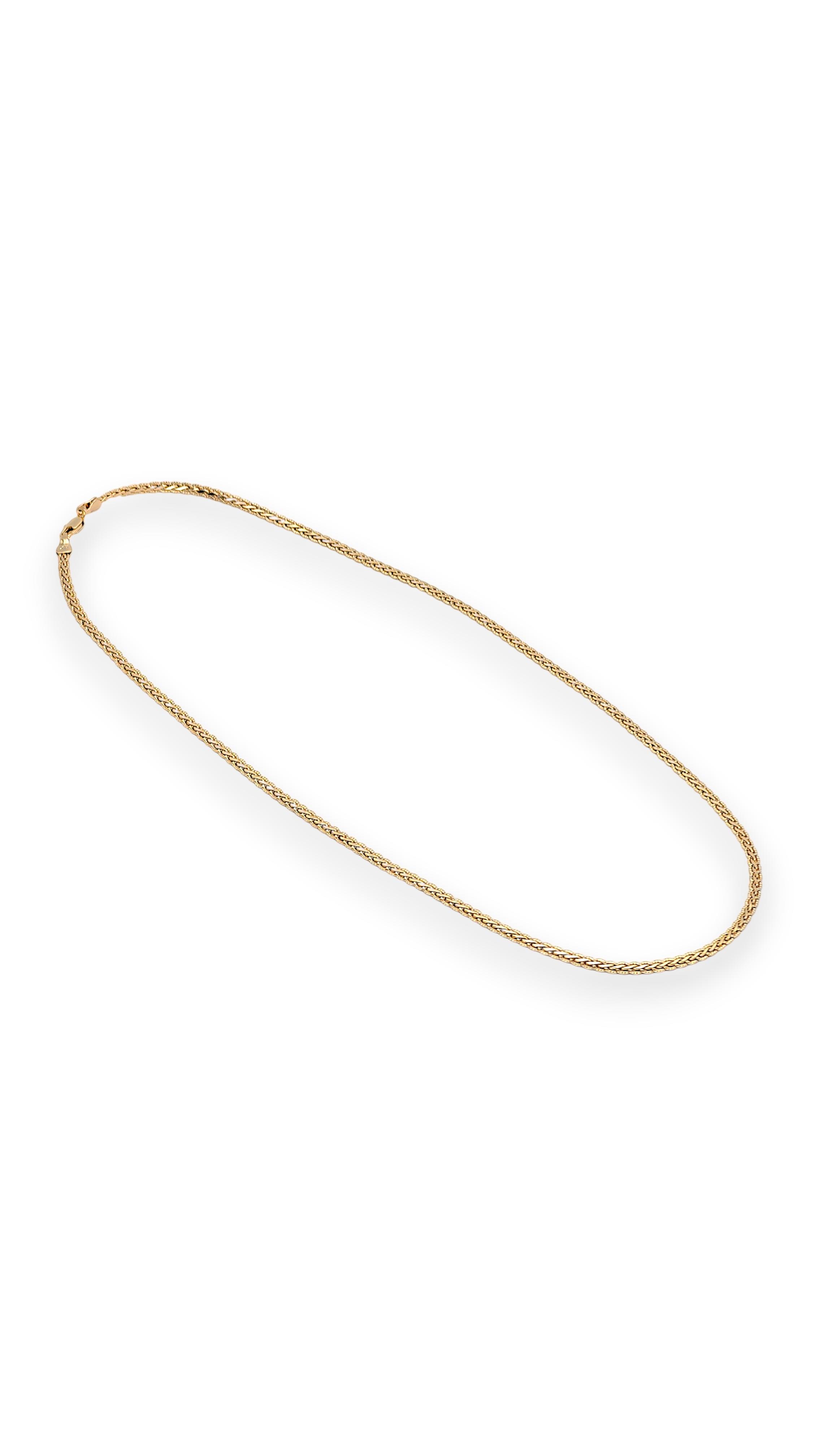 Balık Sırtı Kolye 60 cm