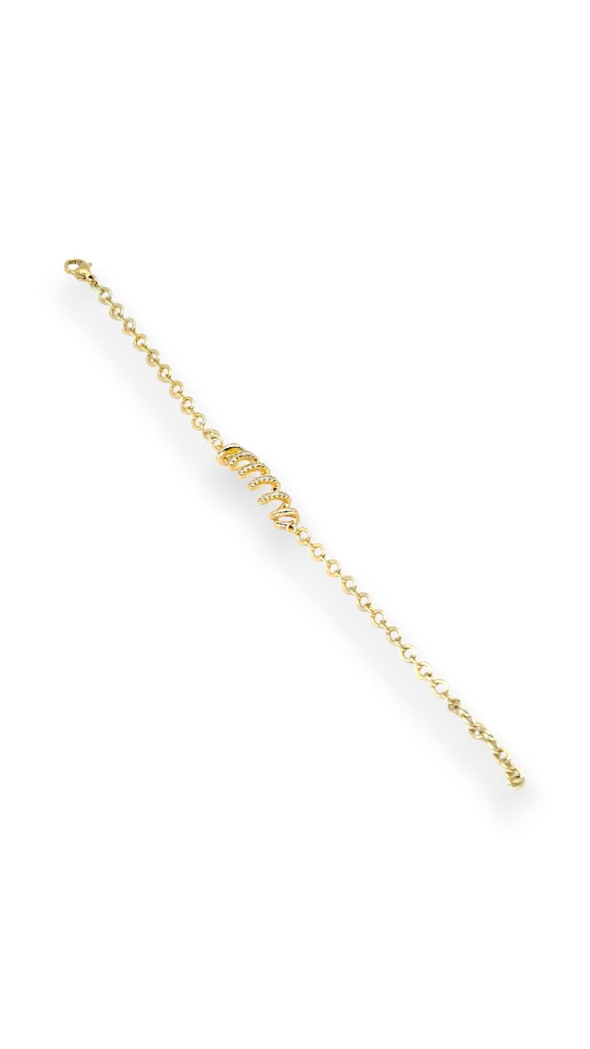 Bileklik 14K Gold 22cm