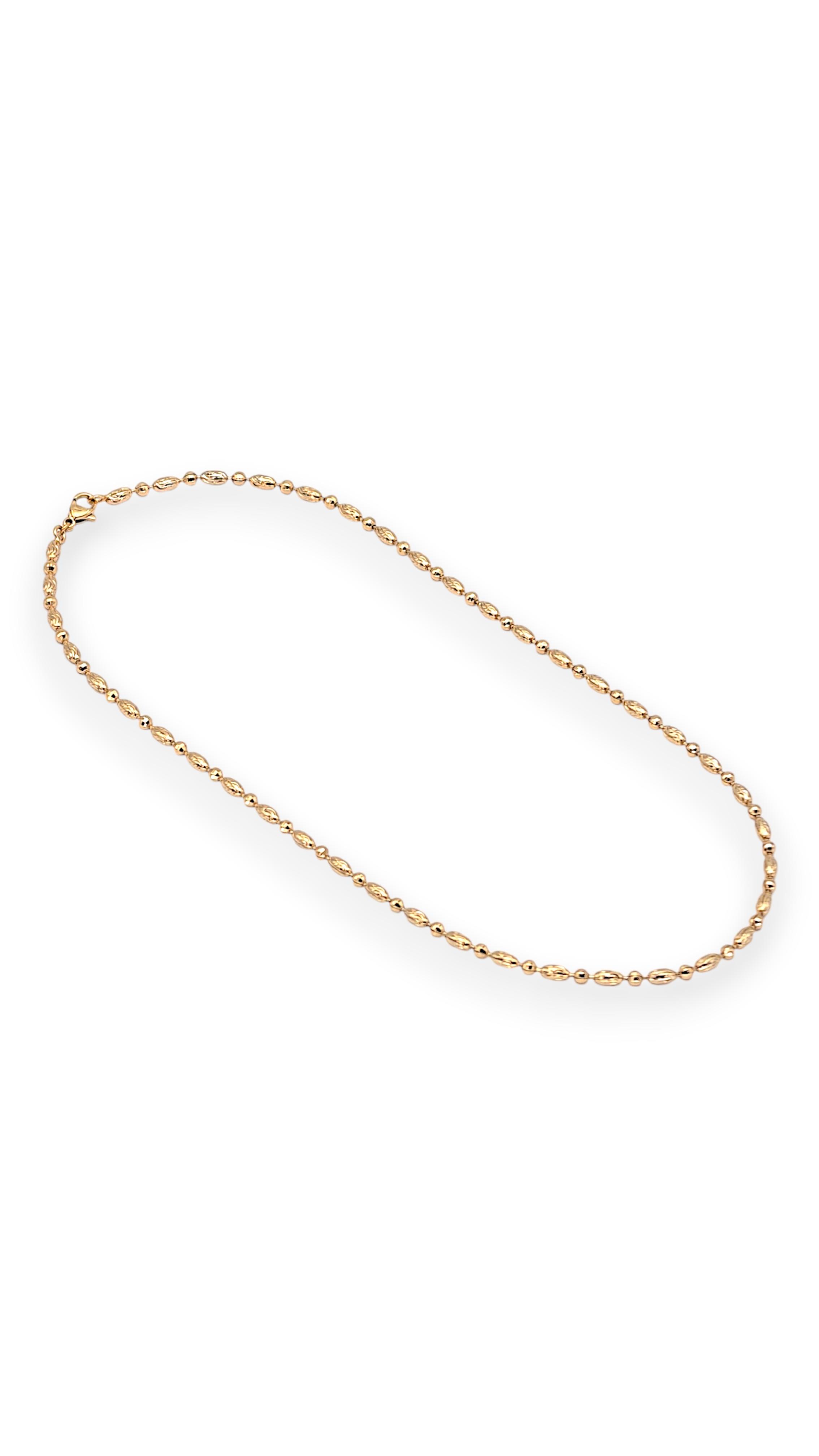 Borucuklu Topçuklu Kolye