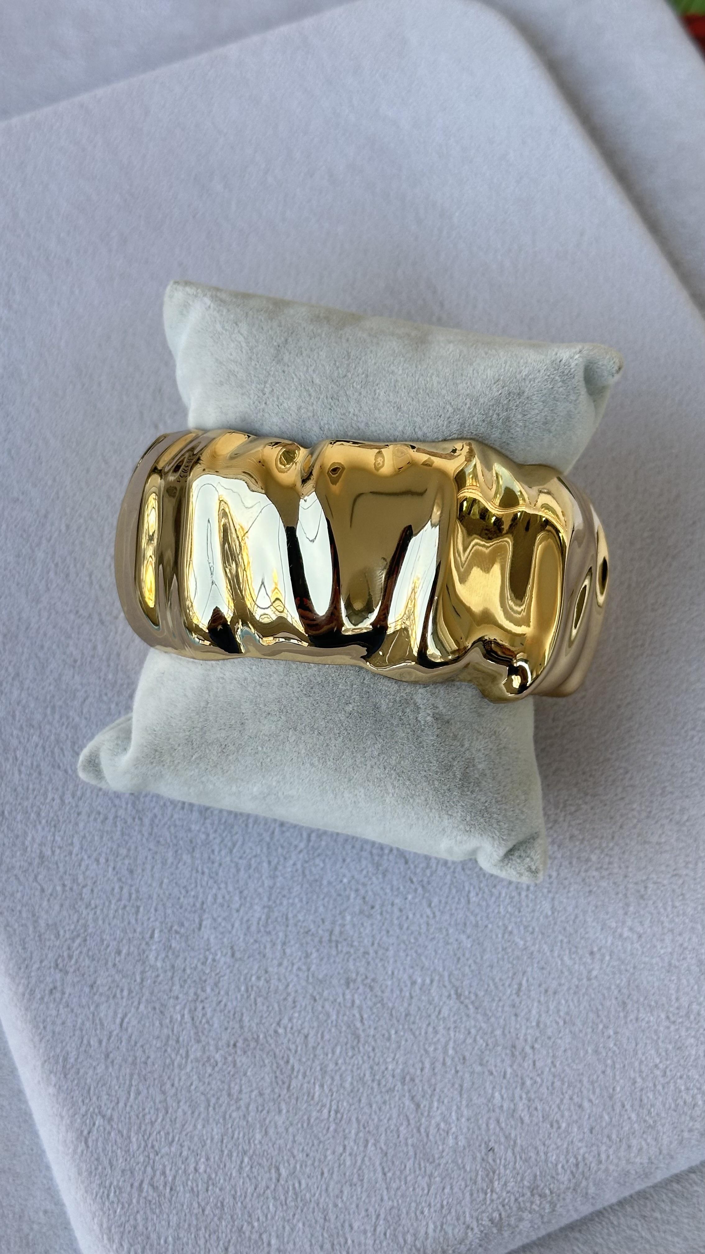 Gold Kalın Kelepçe