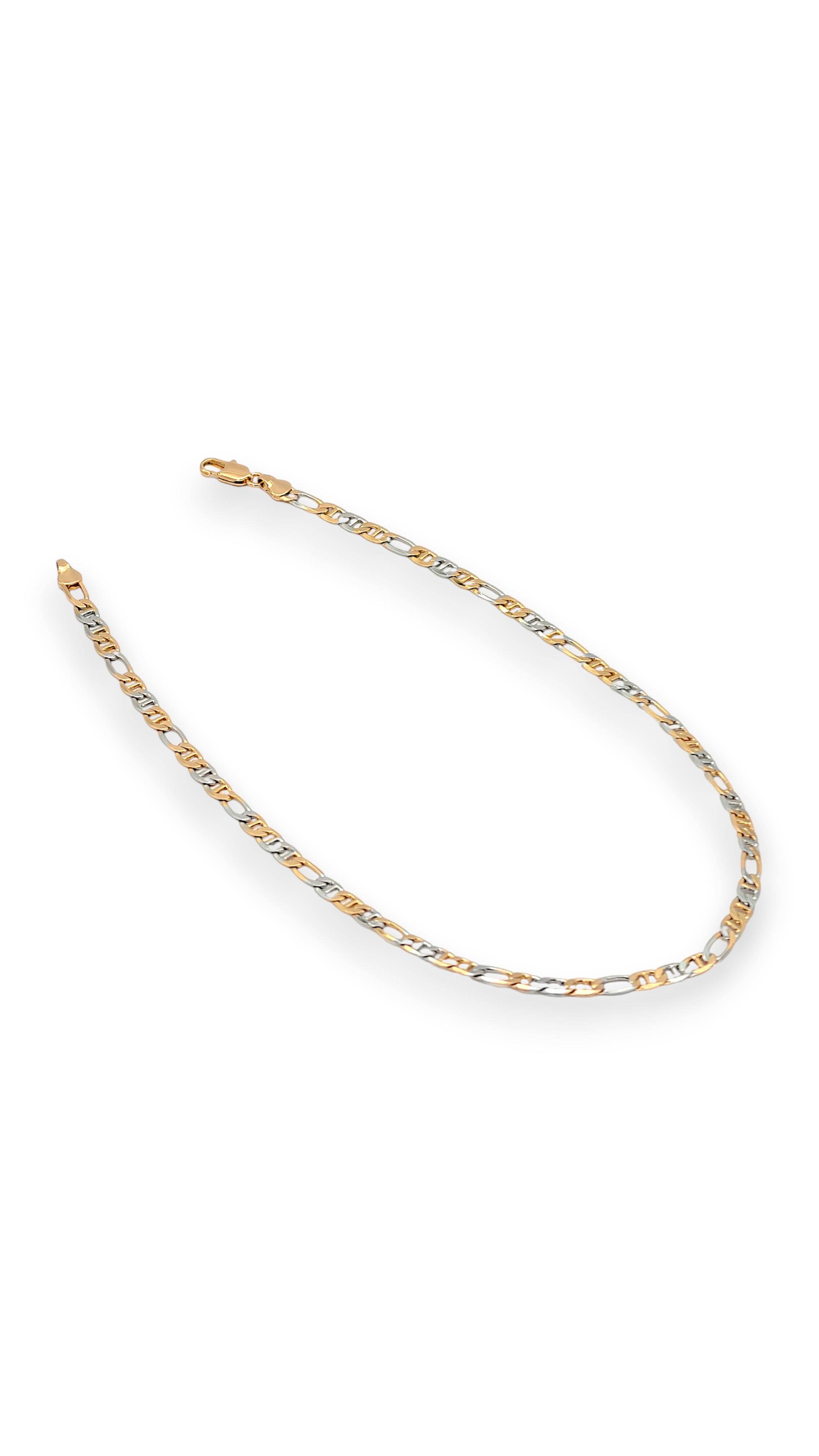 İki Renkli Klasik kolye