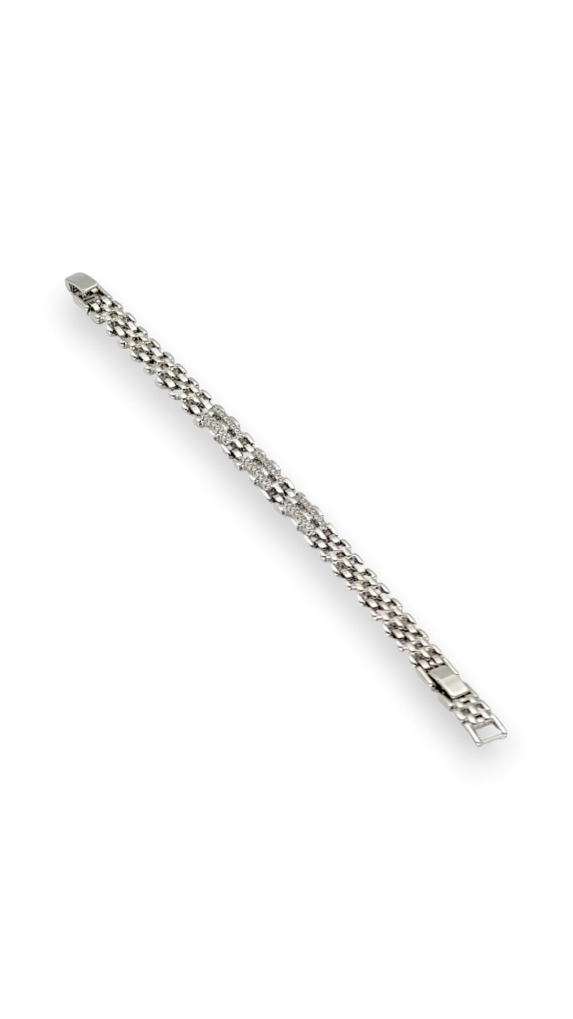 Izgara Taşlı Silver Bileklik 19 cm 