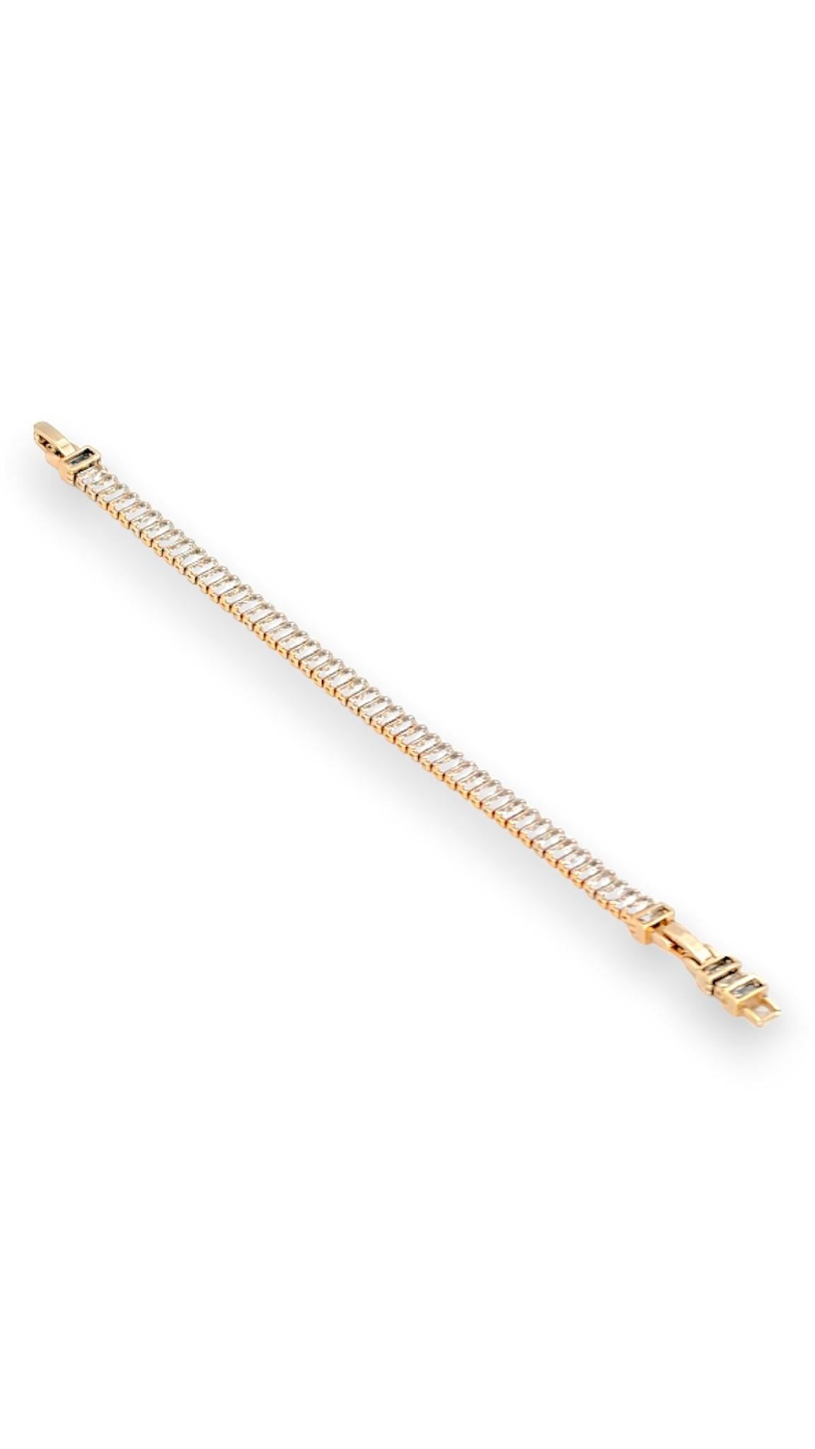 Kalın Su Yolu Gold 20 cm Bileklik