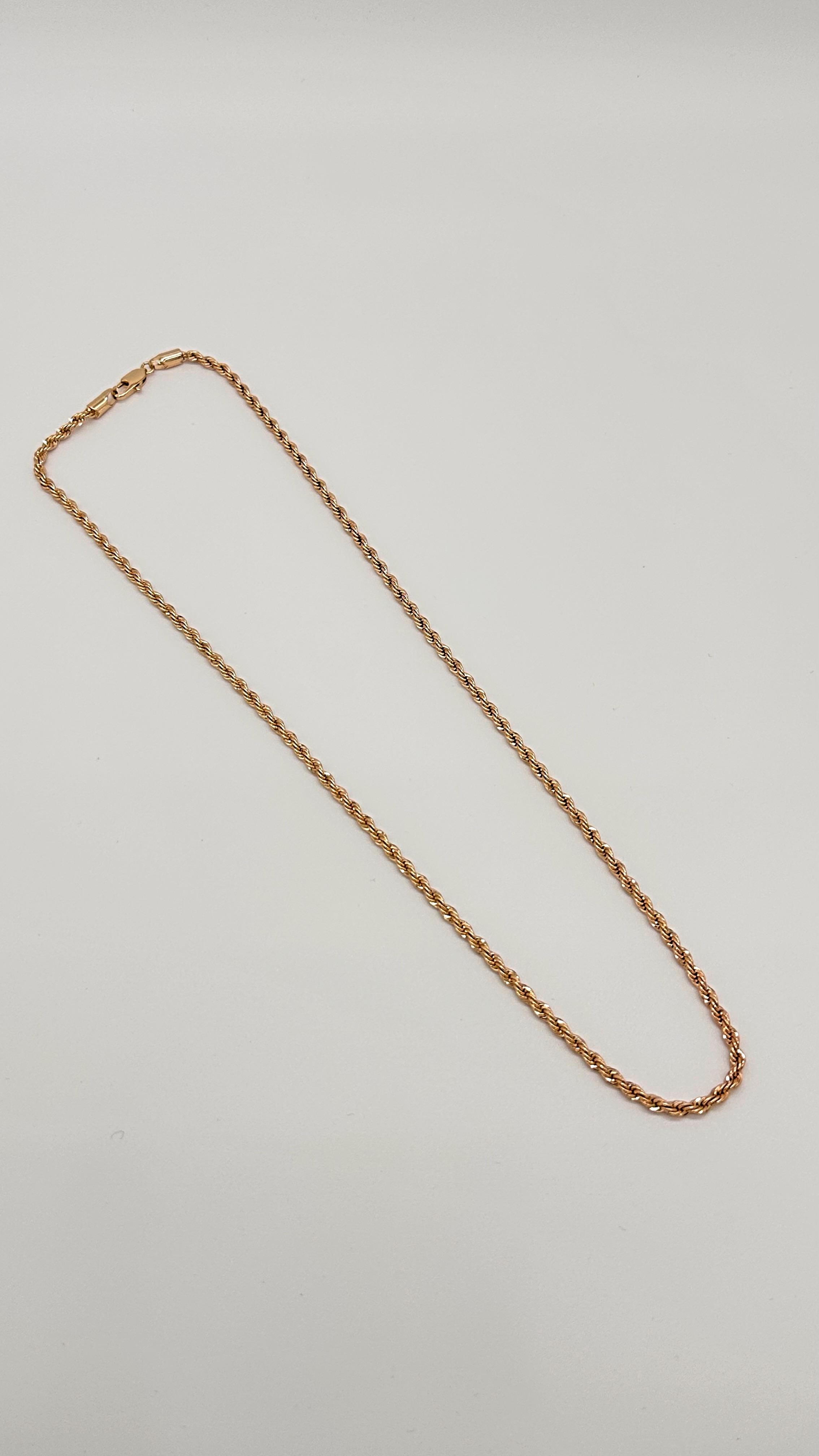 Nostalji Burgu Kolye 50cm