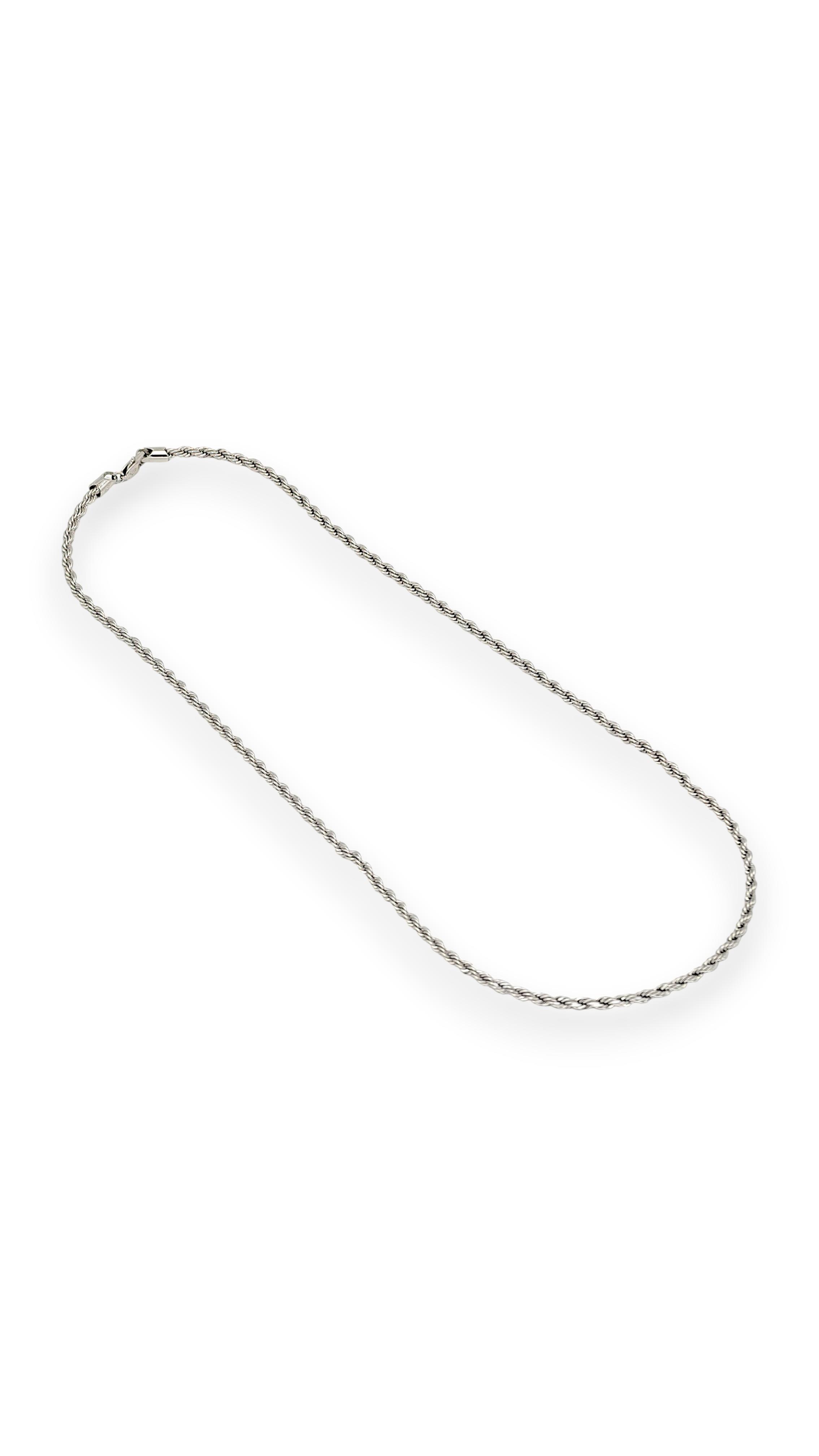 Nostalji Burgu Kolye Silver