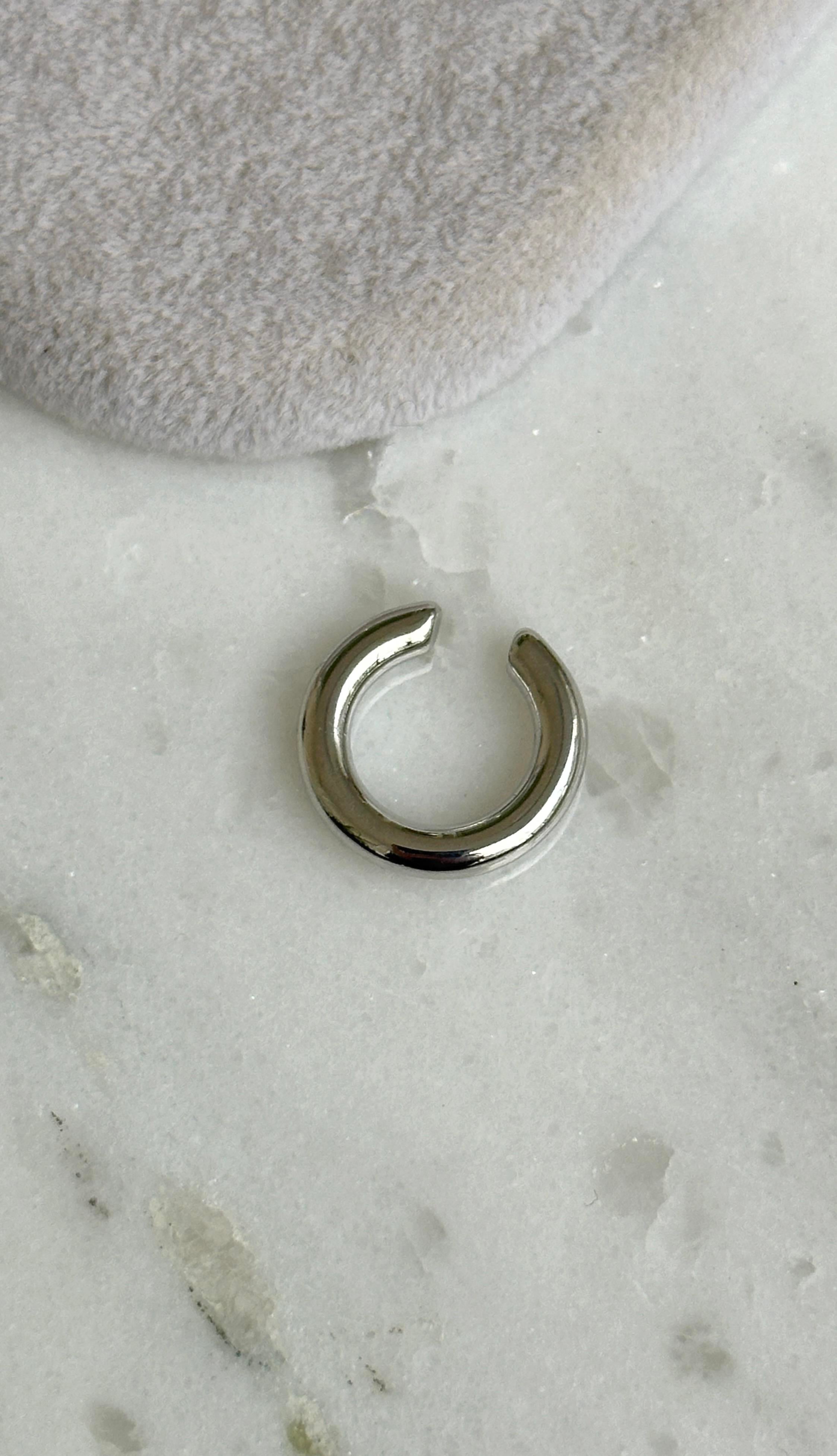 Silver Halka Earcuff