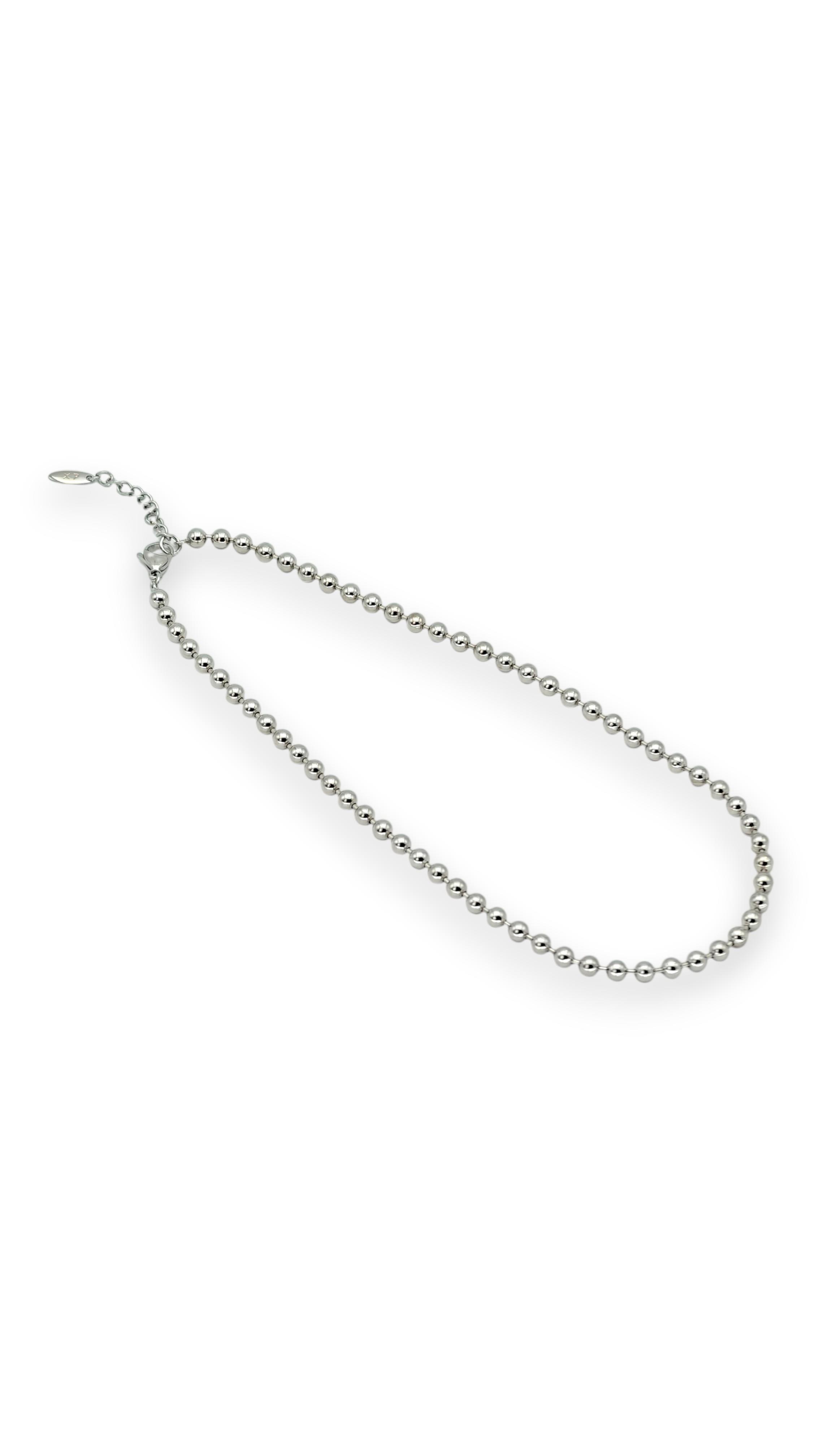 Top Kolye Silver 50cm