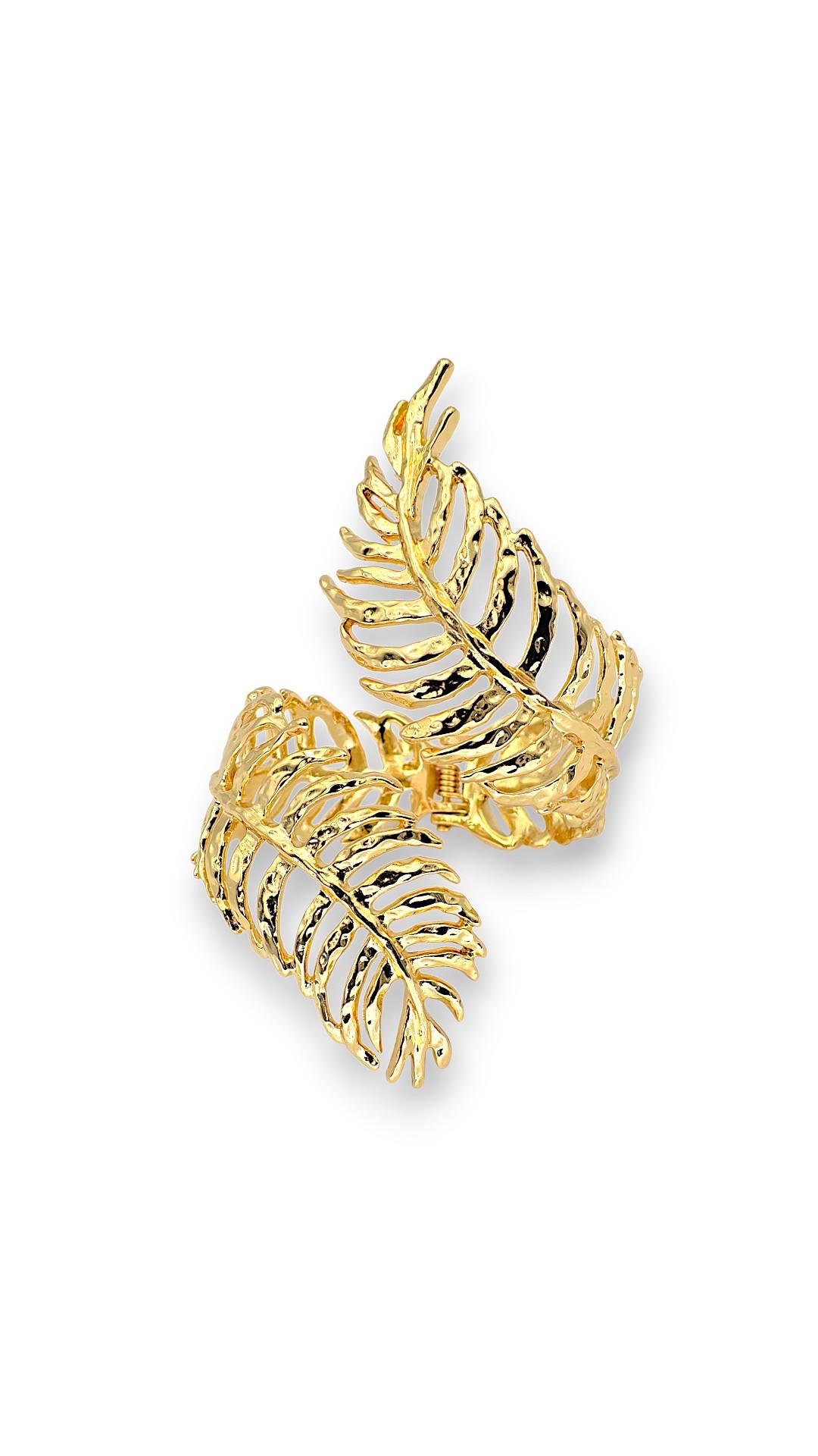 Yaprak Desen Kelepçe 